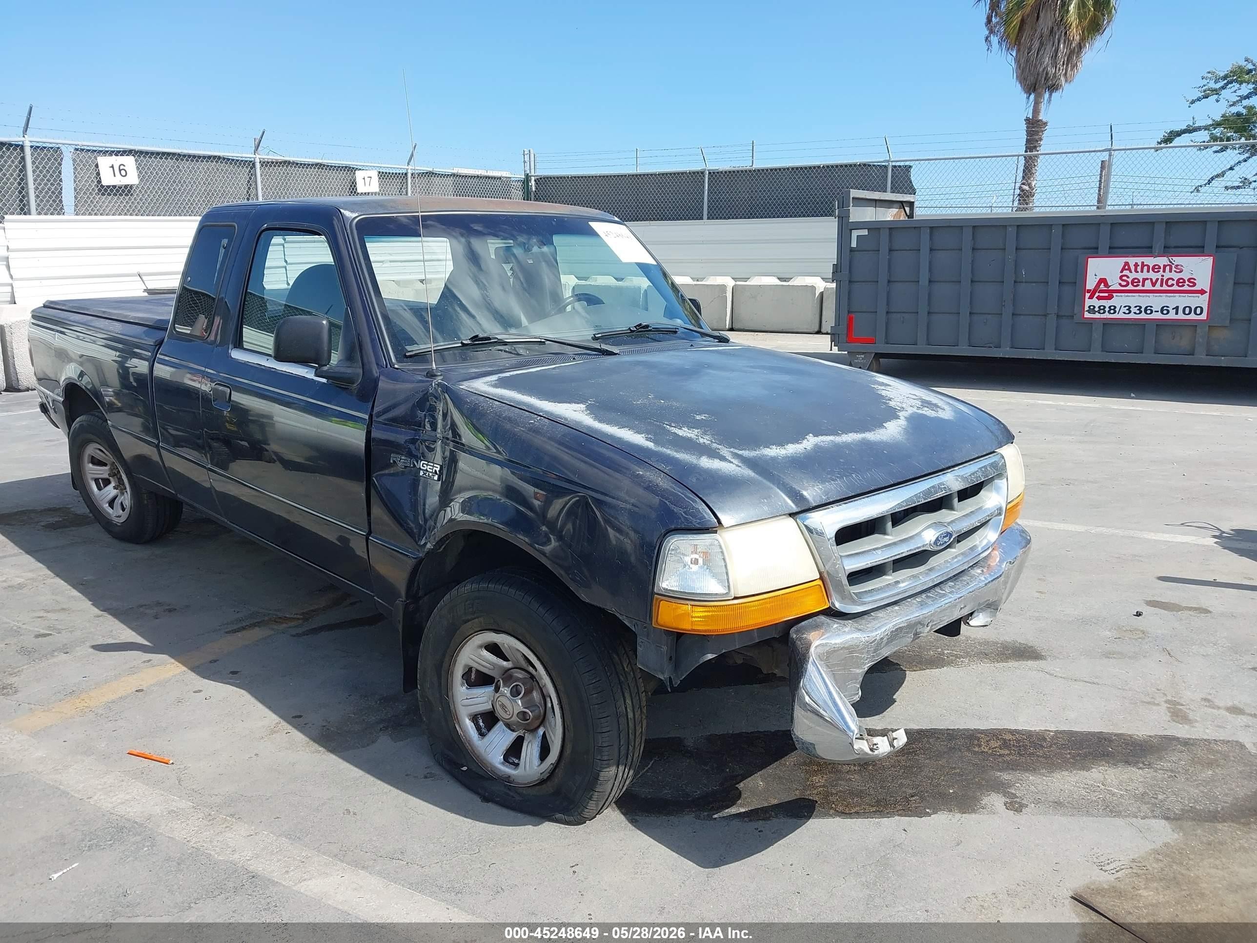 2000 Ford Ranger Xl/xlt Purple vin: 1FTYR14C7YPA81388