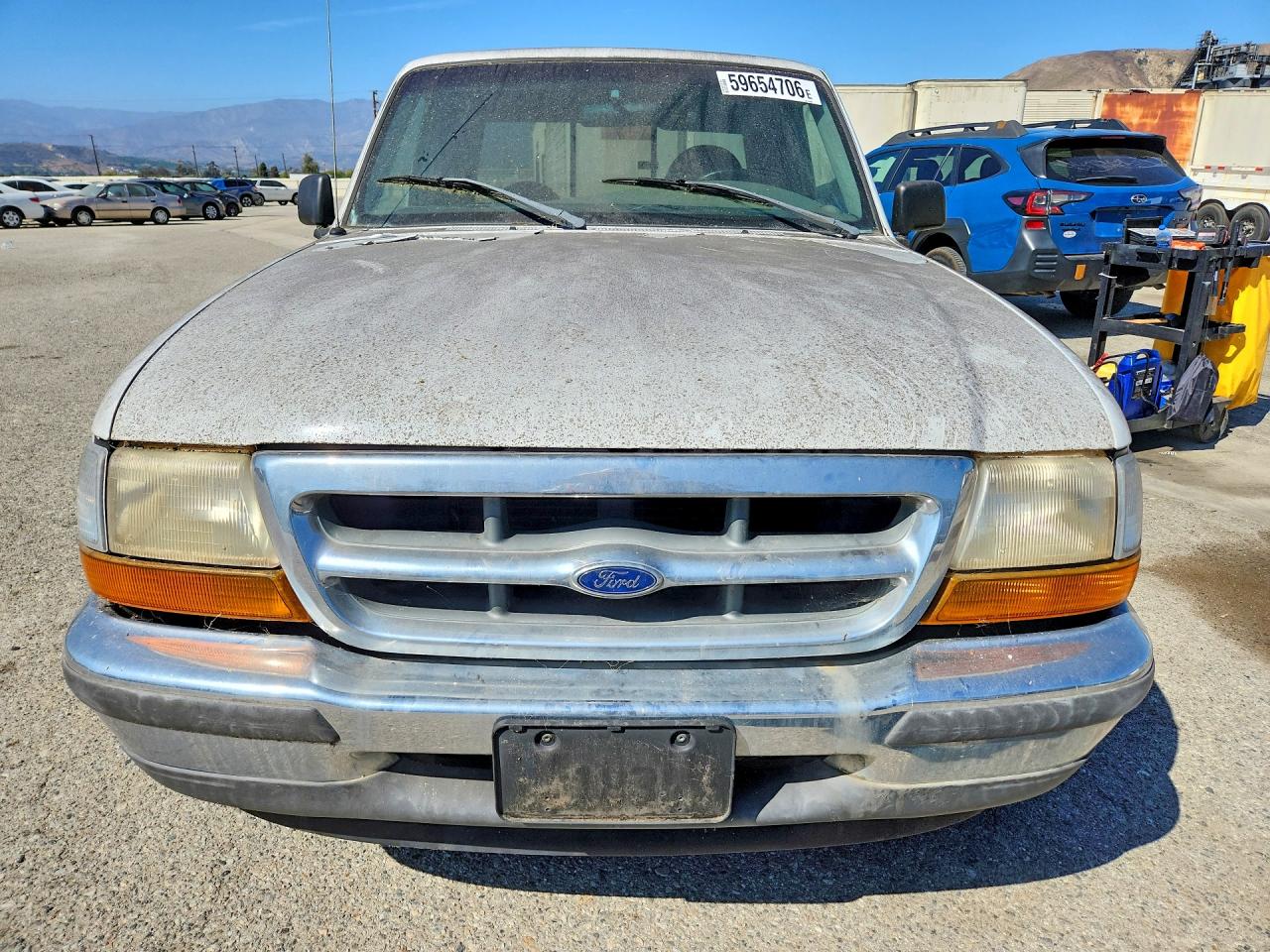 1998 Ford Ranger Super Cab White vin: 1FTYR14C8WPA98889