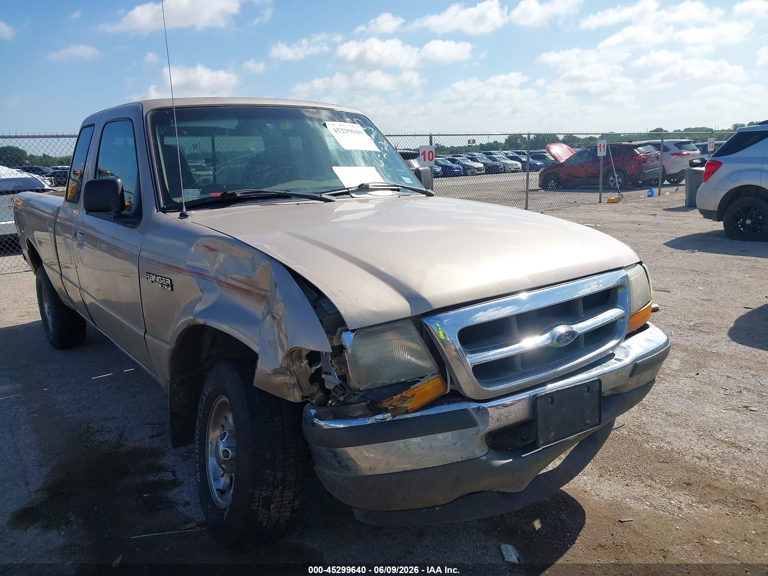 1998 Ford Ranger Xl/xlt Gold vin: 1FTYR14CXWPA82175