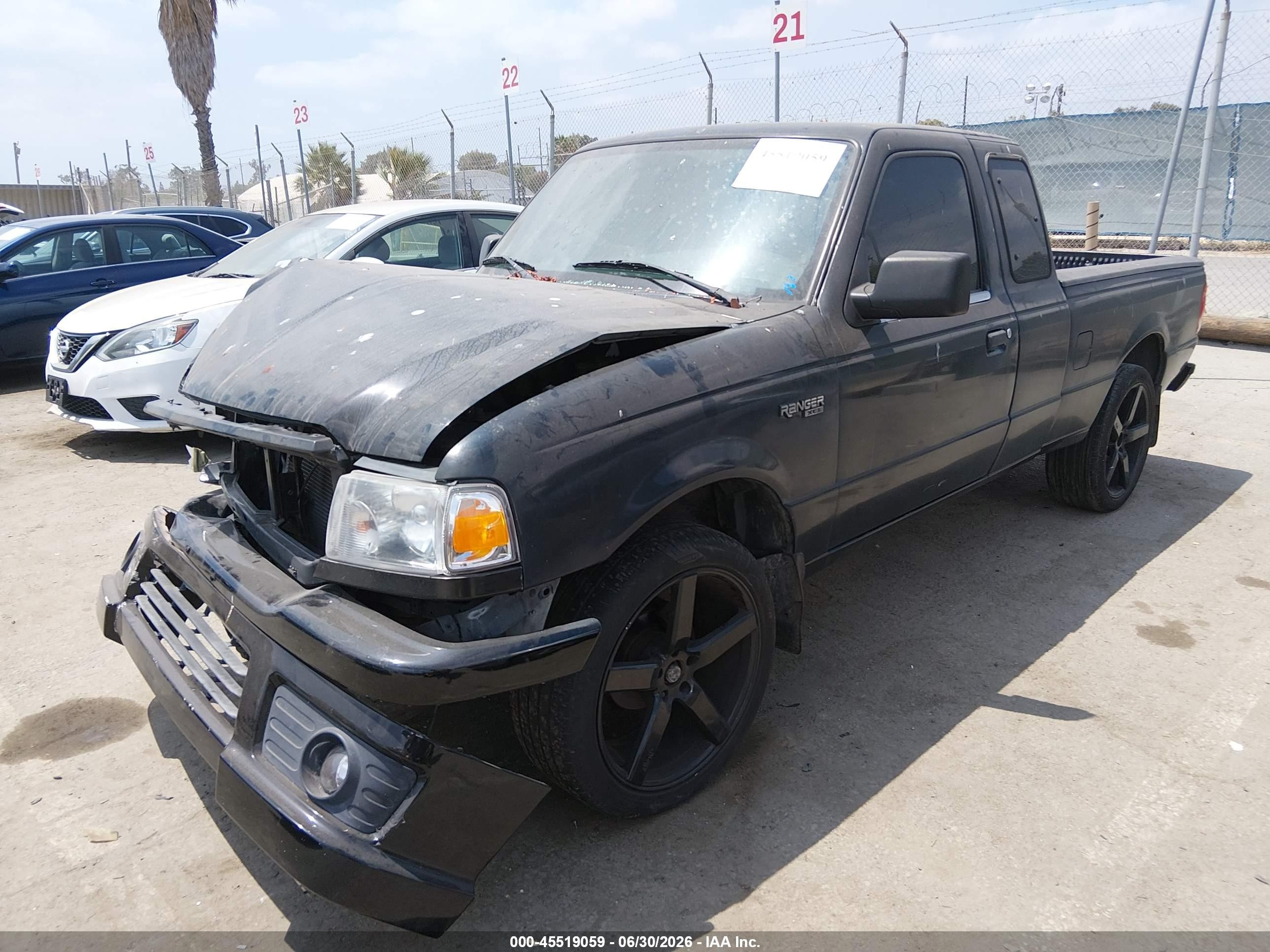 1999 Ford Ranger Xl/xlt Black vin: 1FTYR14CXXPB78468