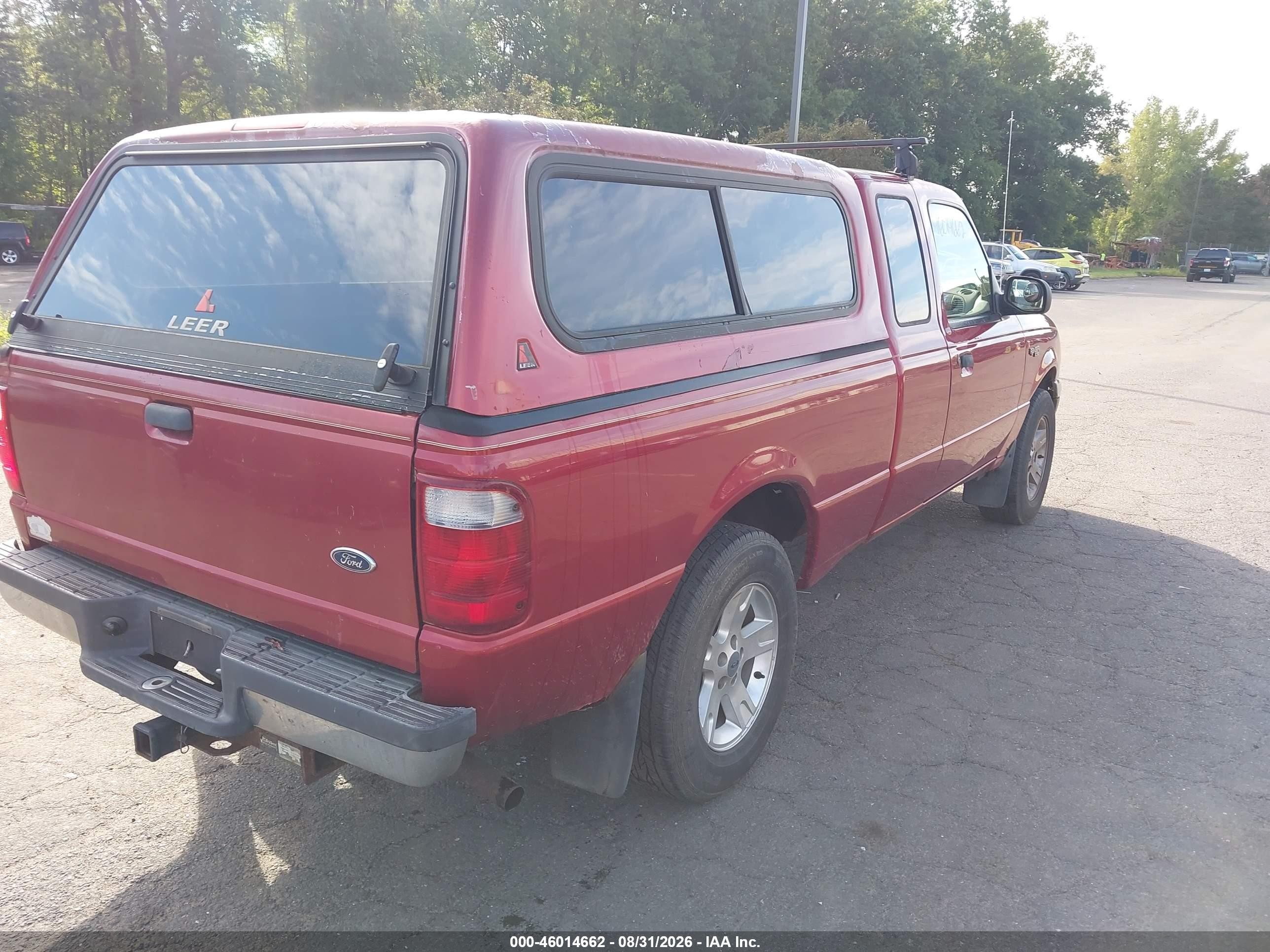 2002 Ford Ranger Xl/xlt Красный vin: 1FTYR14D02TA69753