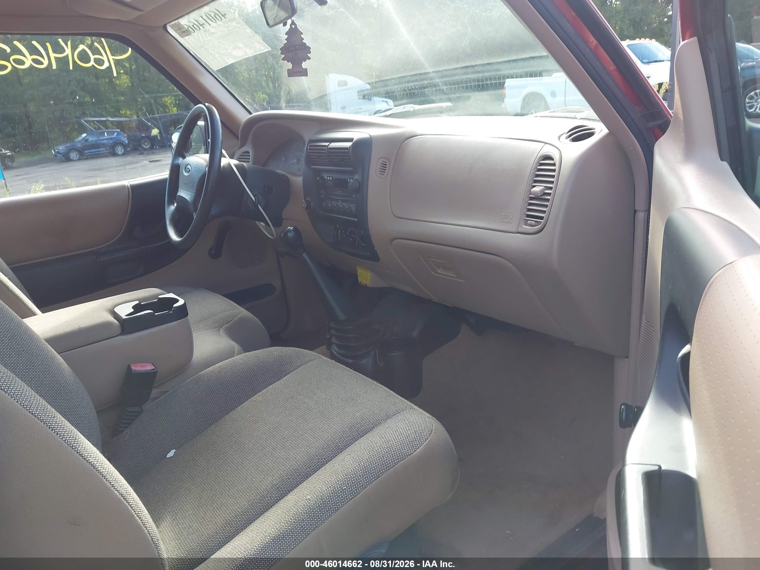 2002 Ford Ranger Xl/xlt Красный vin: 1FTYR14D02TA69753