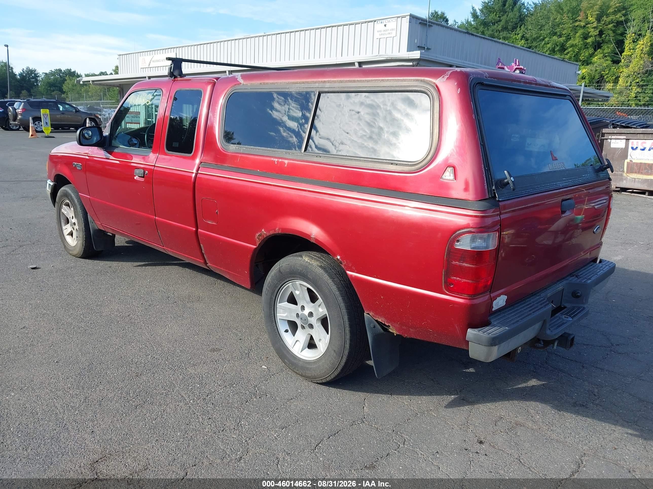 2002 Ford Ranger Xl/xlt Красный vin: 1FTYR14D02TA69753
