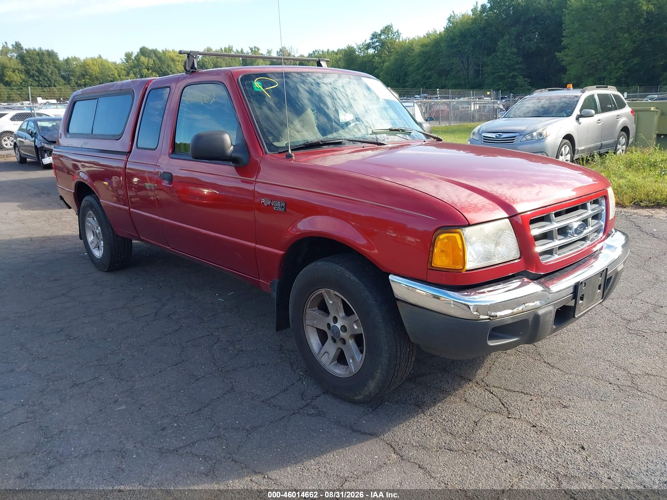 2002 Ford Ranger Xl/xlt Красный vin: 1FTYR14D02TA69753