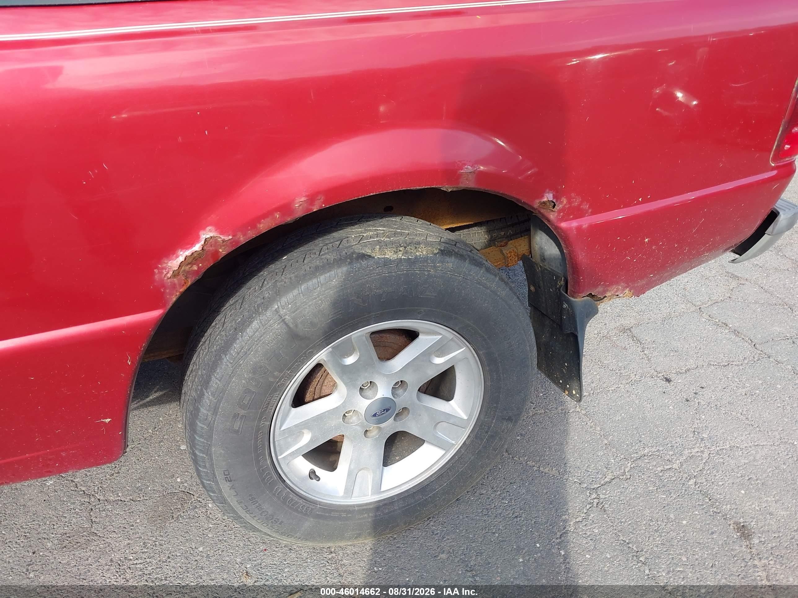2002 Ford Ranger Xl/xlt Красный vin: 1FTYR14D02TA69753