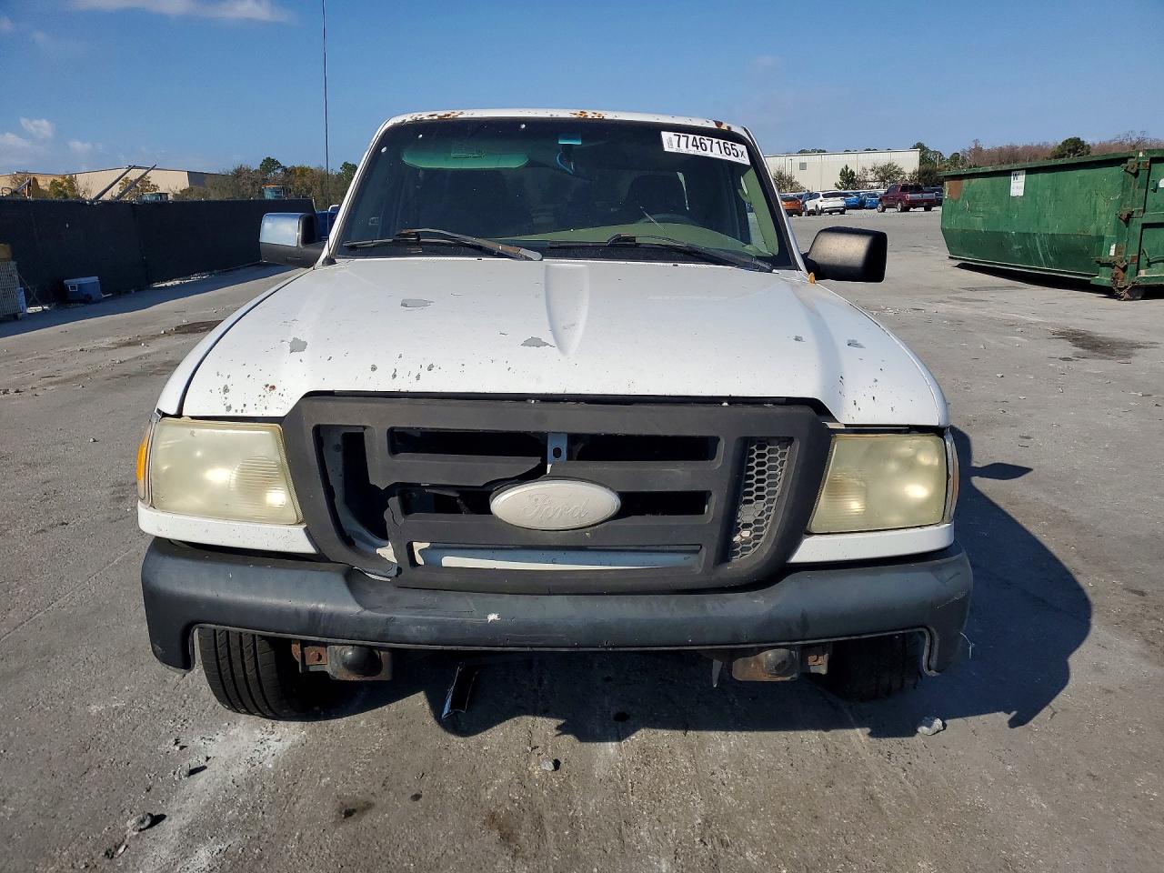 2006 Ford Ranger Super Cab White vin: 1FTYR14D06PA28506