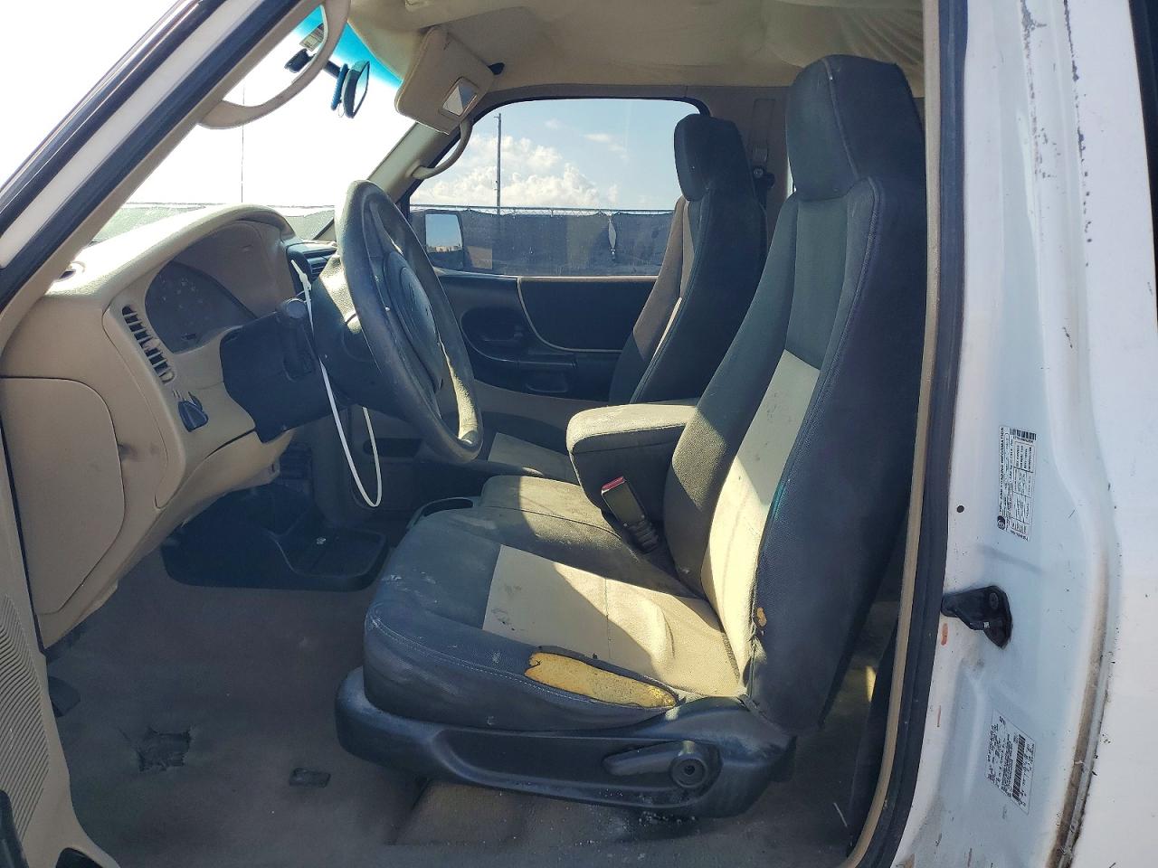 2006 Ford Ranger Super Cab White vin: 1FTYR14D06PA28506