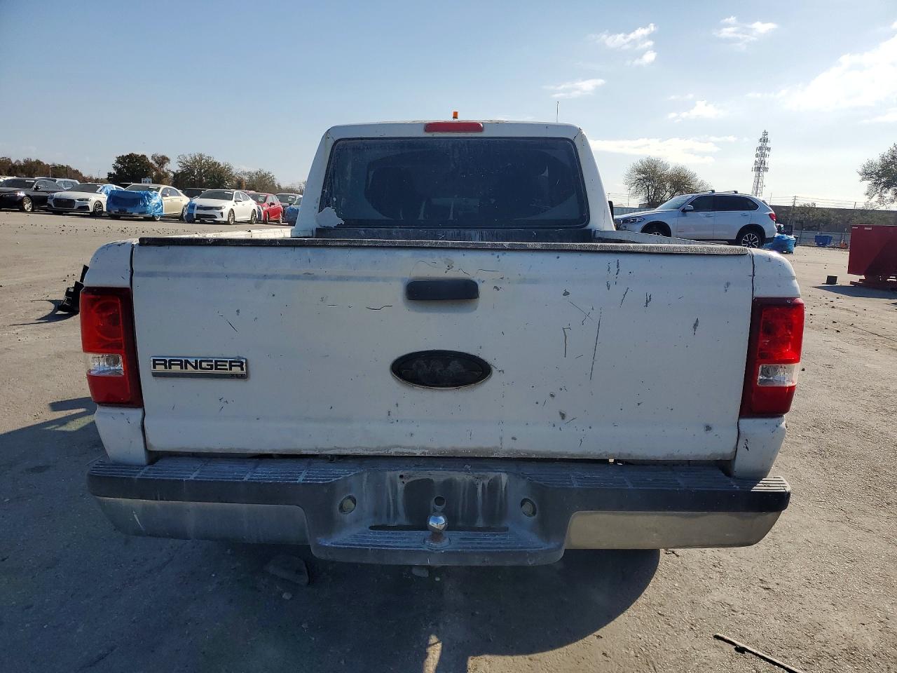 2006 Ford Ranger Super Cab White vin: 1FTYR14D06PA28506