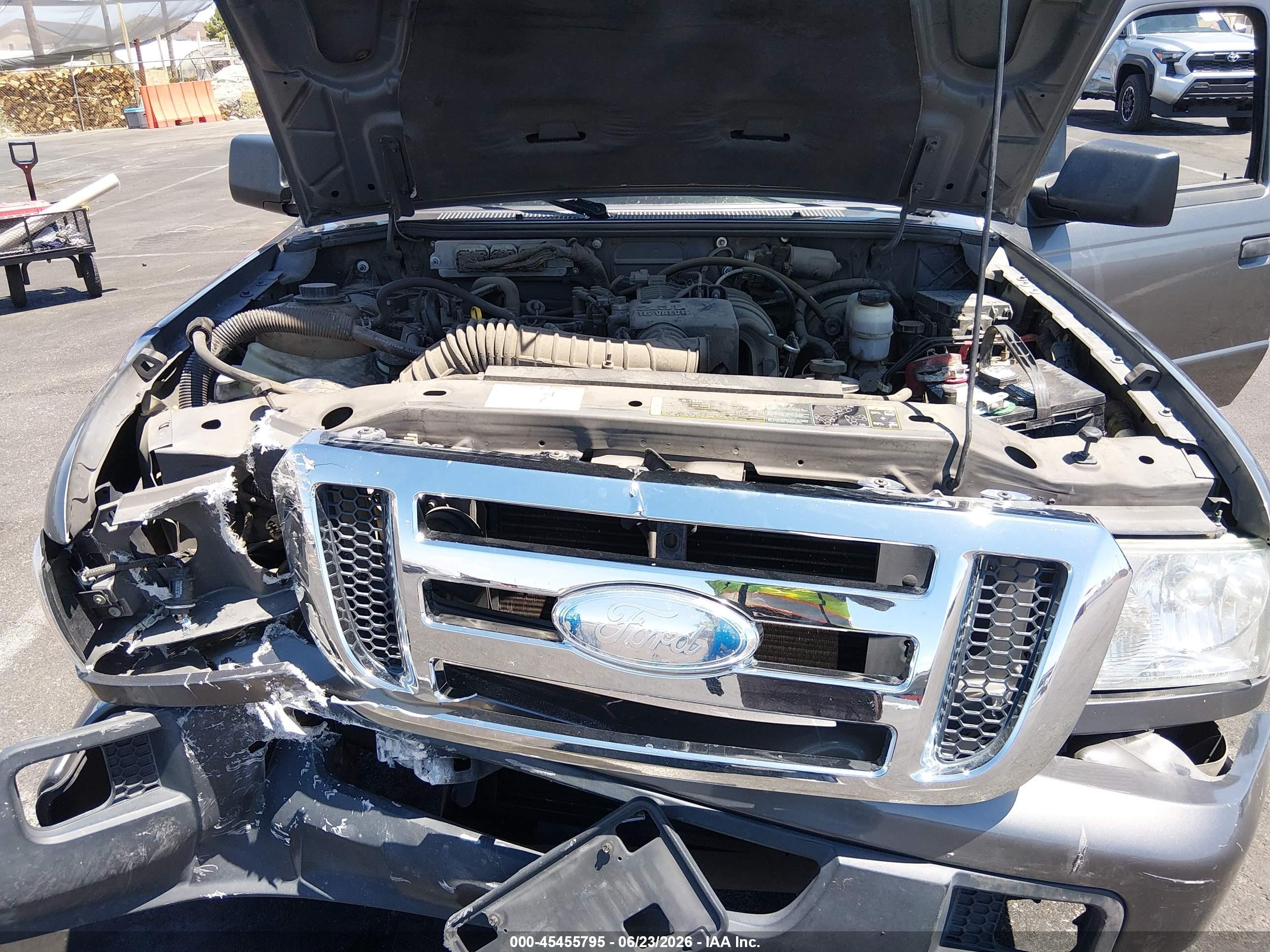 2007 Ford Ranger Stx/xl/xlt Серый vin: 1FTYR14D07PA77271