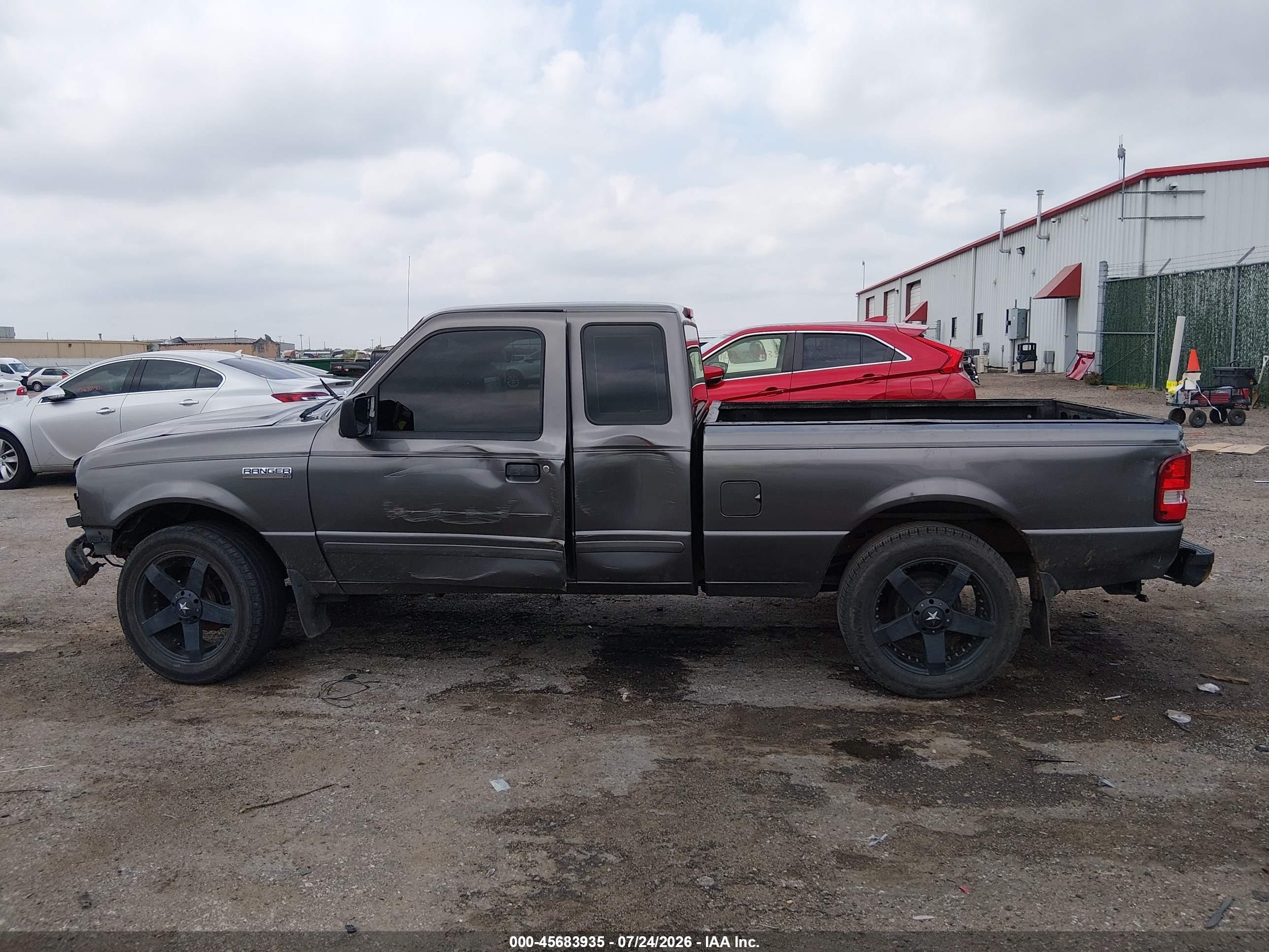 2007 Ford Ranger Stx/xl/xlt Gray vin: 1FTYR14D07PA95043