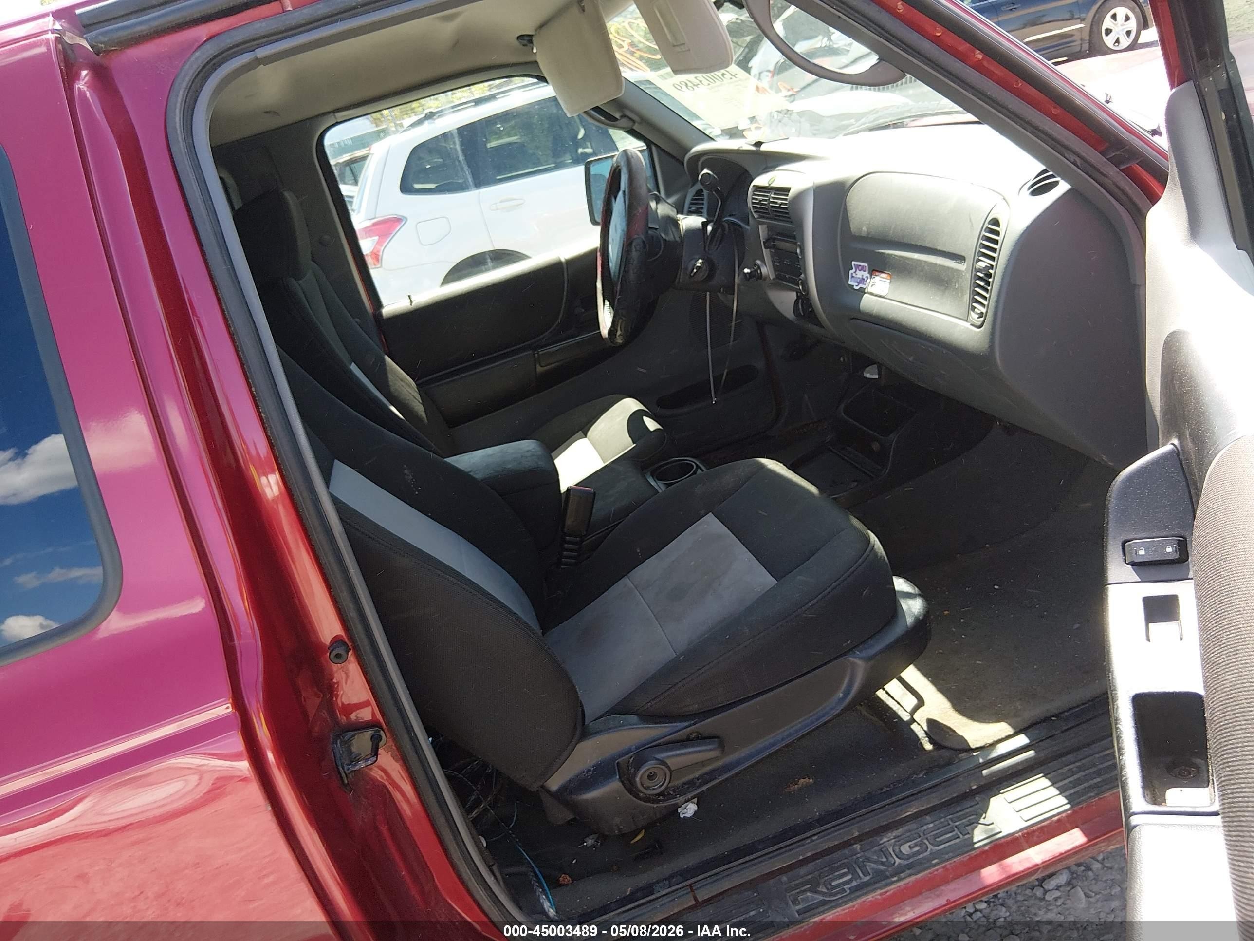 2009 Ford Ranger Xl/xlt Red vin: 1FTYR14D09PA14772