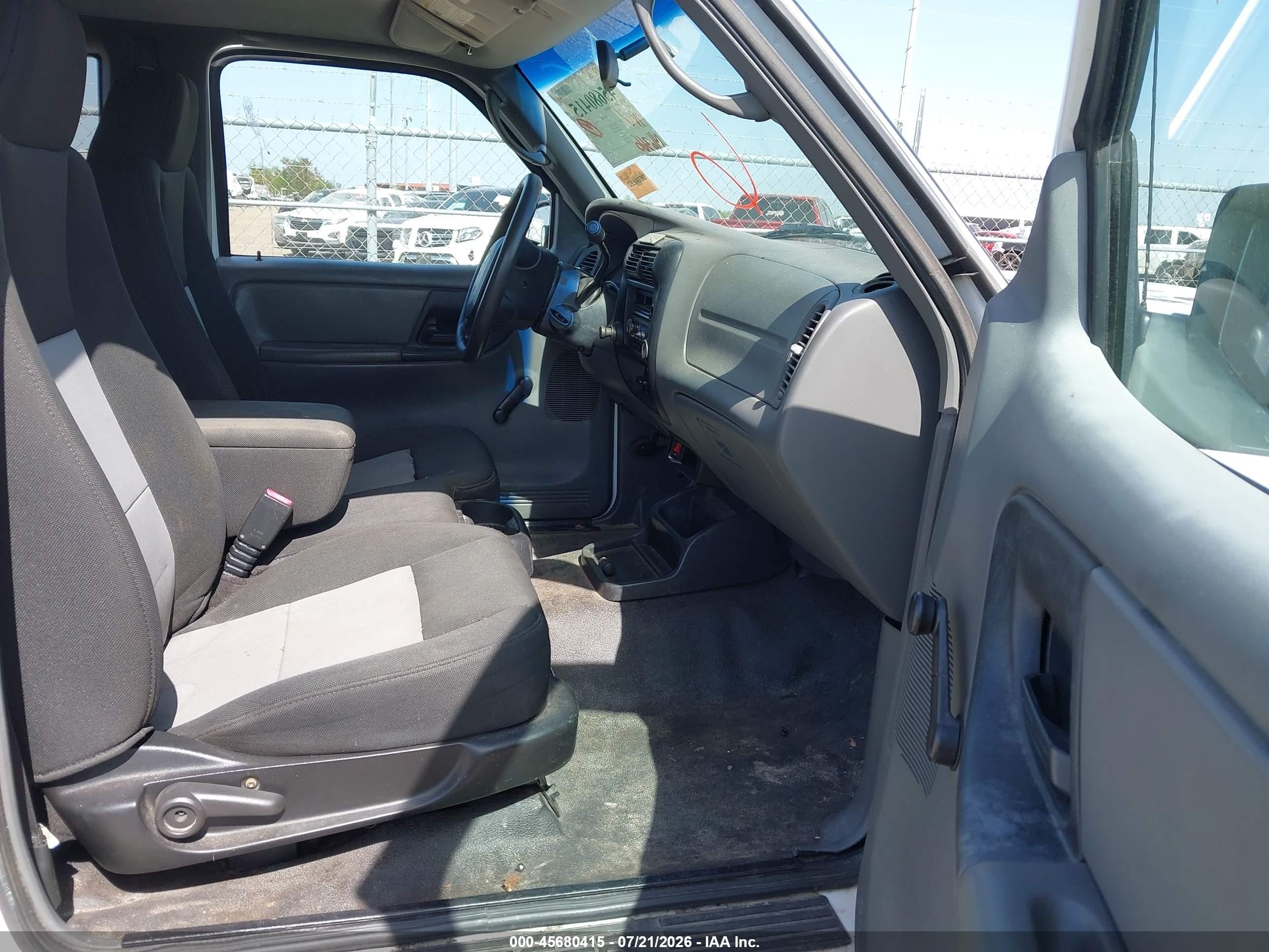 2009 Ford Ranger Xl/xlt Белый vin: 1FTYR14D09PA20216