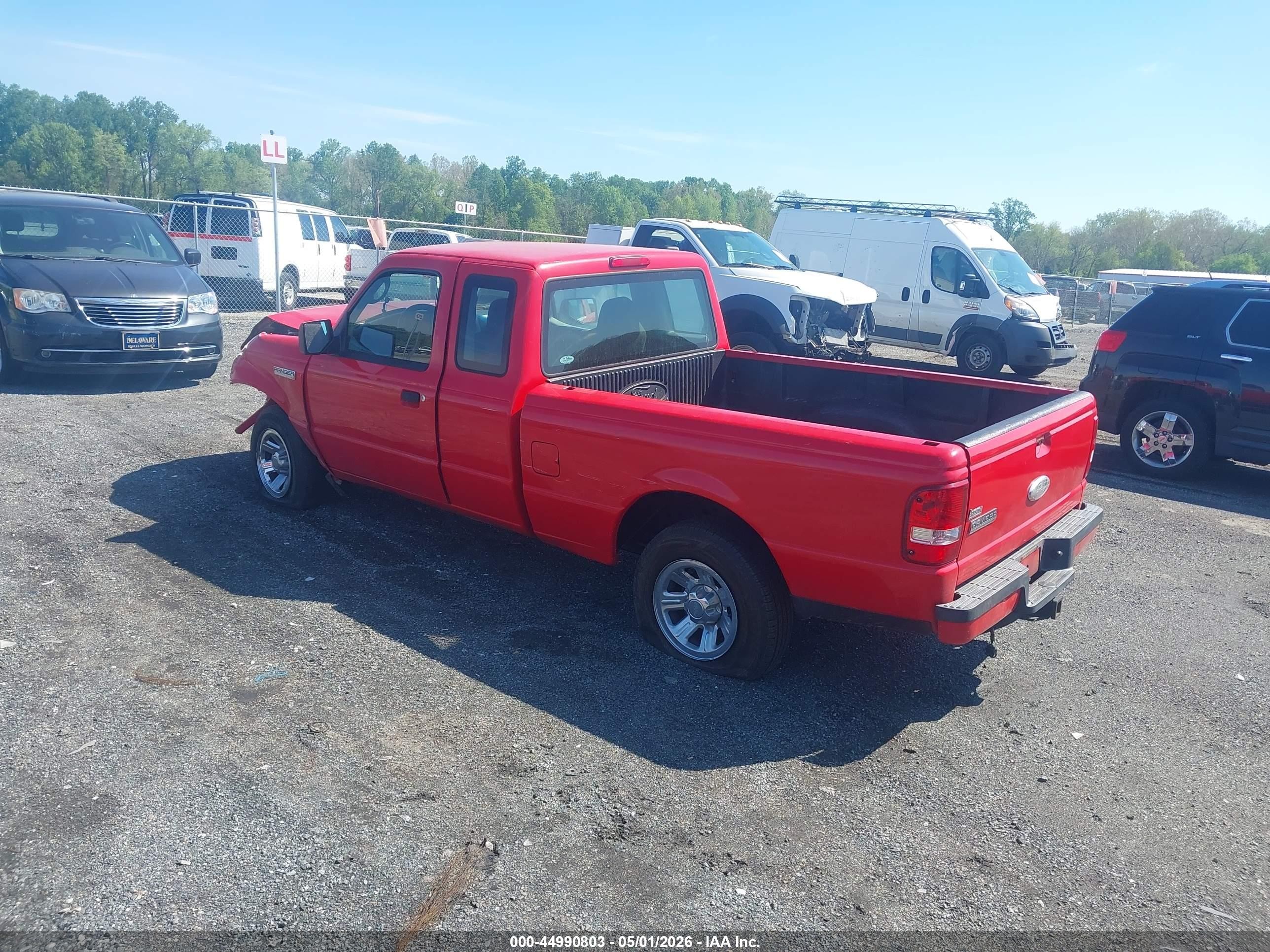 2009 Ford Ranger Xl/xlt Red vin: 1FTYR14D09PA23276