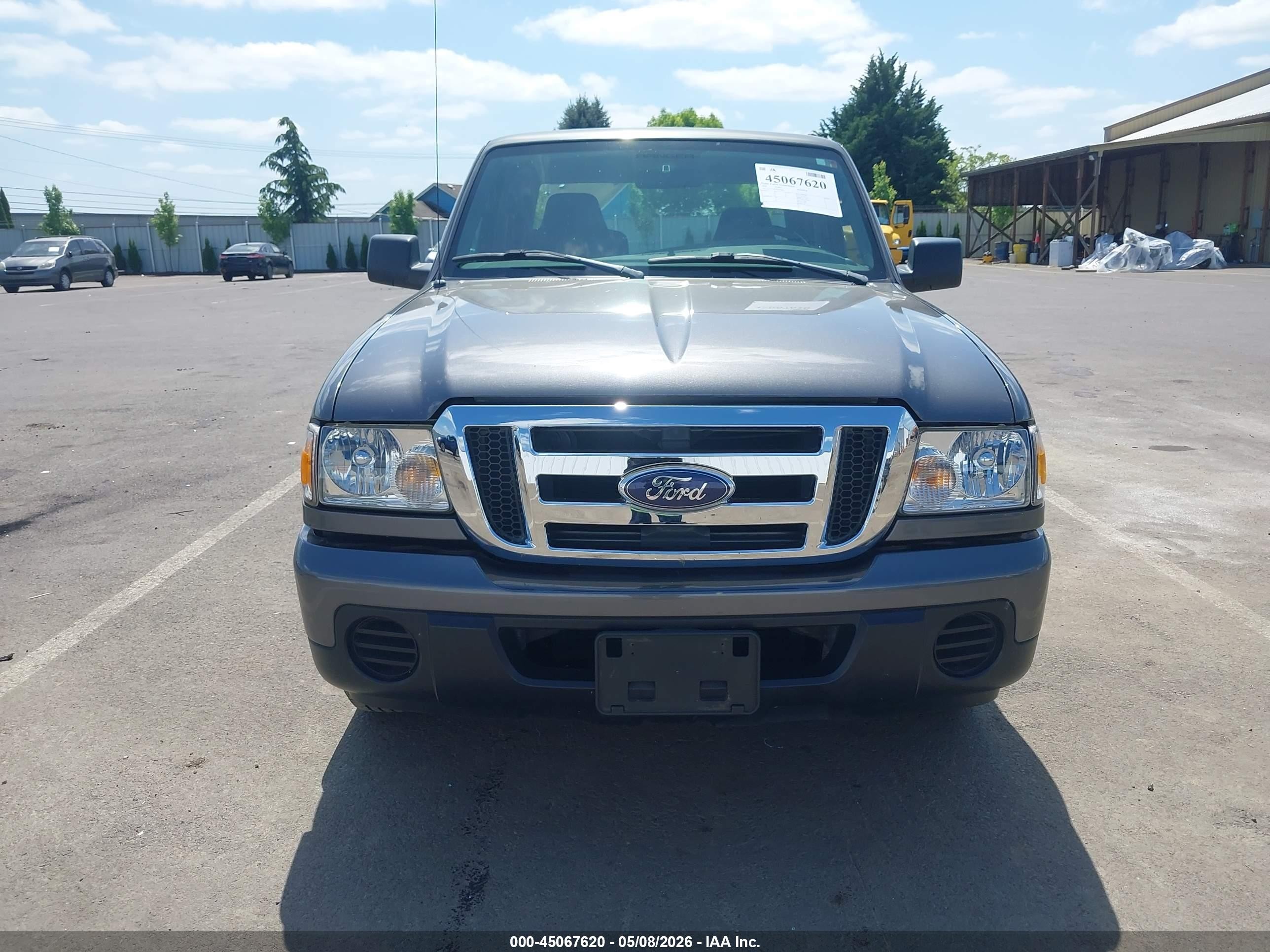 2009 Ford Ranger Xl/xlt Gray vin: 1FTYR14D19PA01240