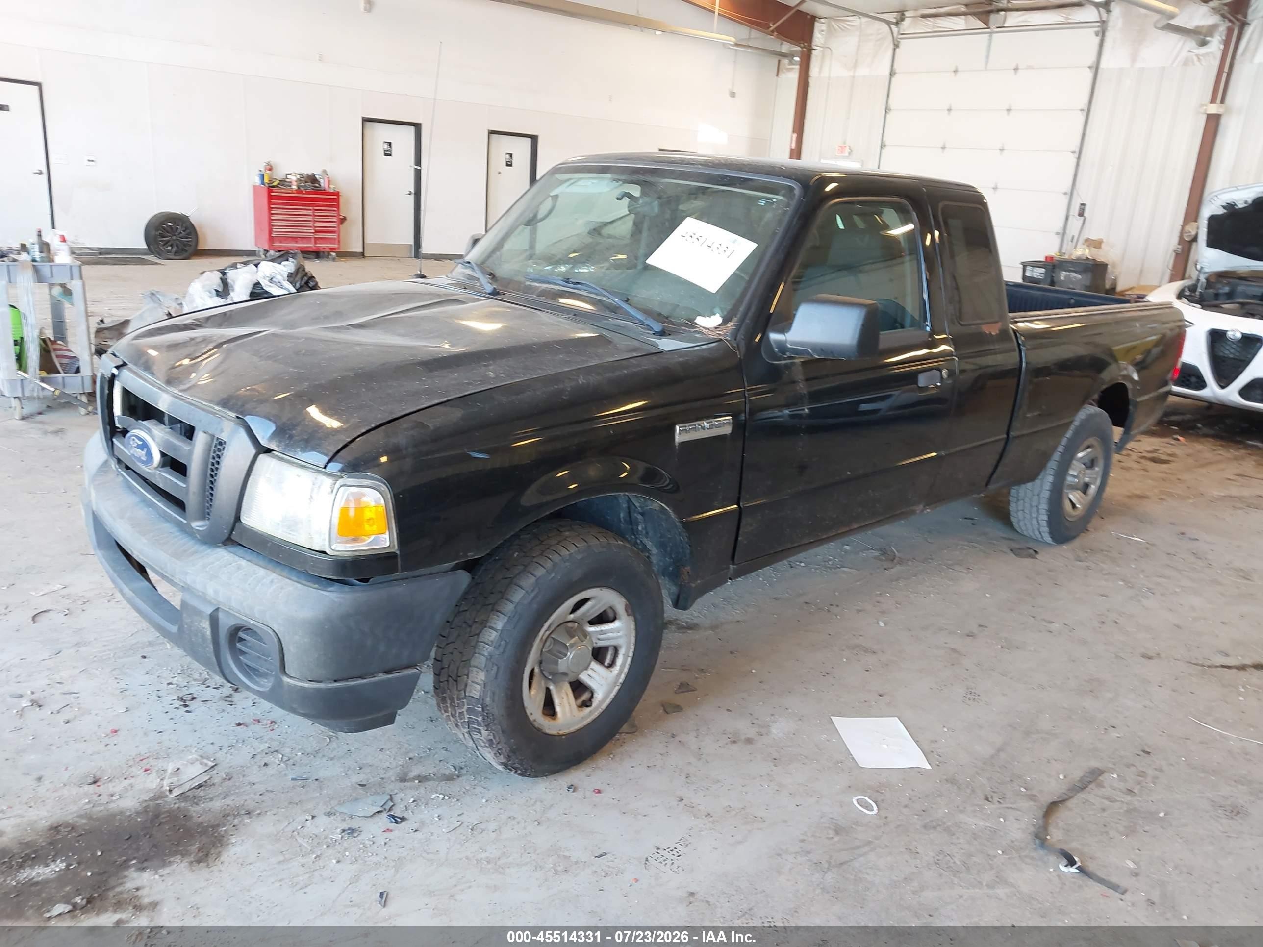 2009 Ford Ranger Xl/xlt Black vin: 1FTYR14D19PA16840
