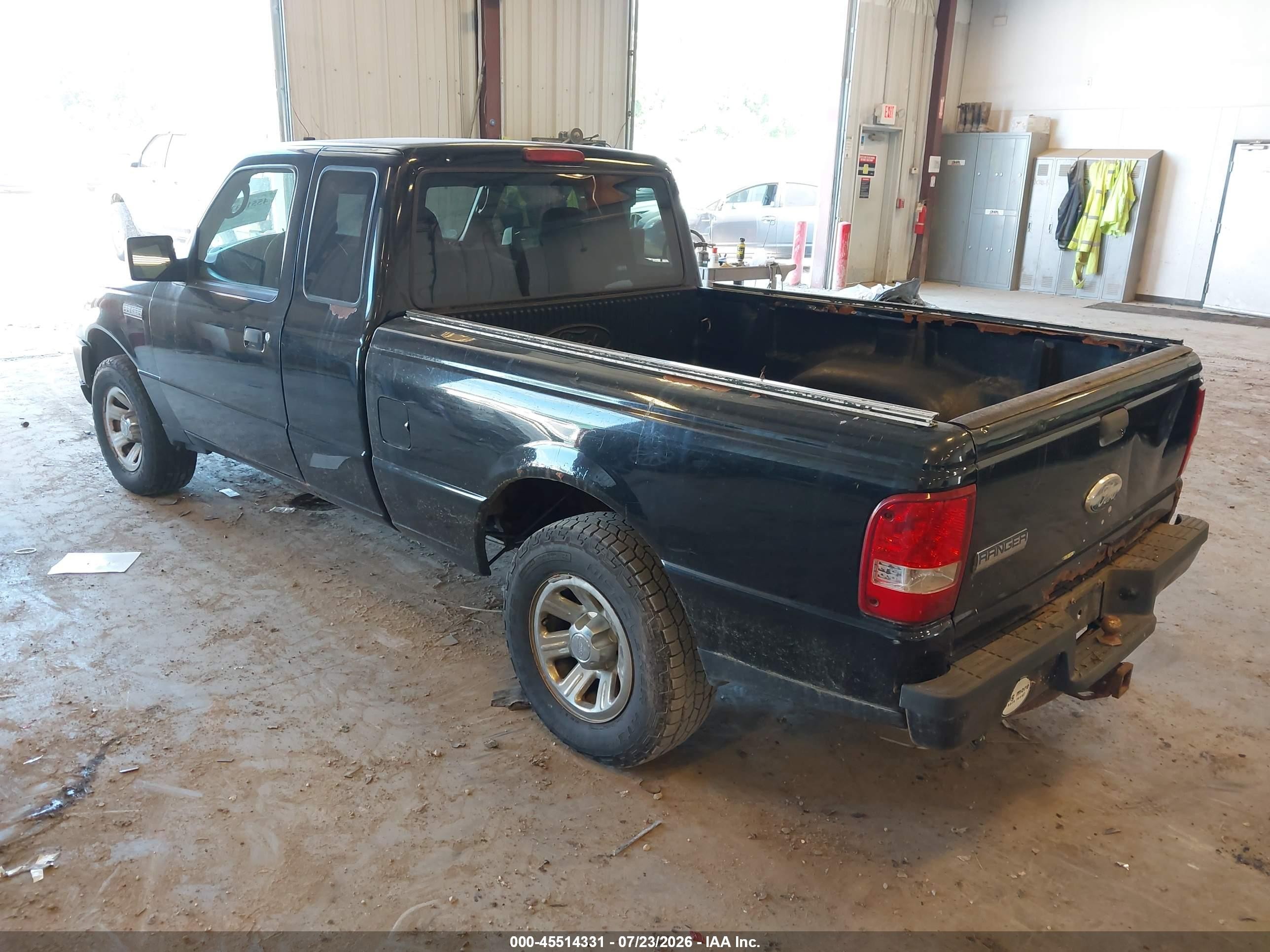 2009 Ford Ranger Xl/xlt Black vin: 1FTYR14D19PA16840