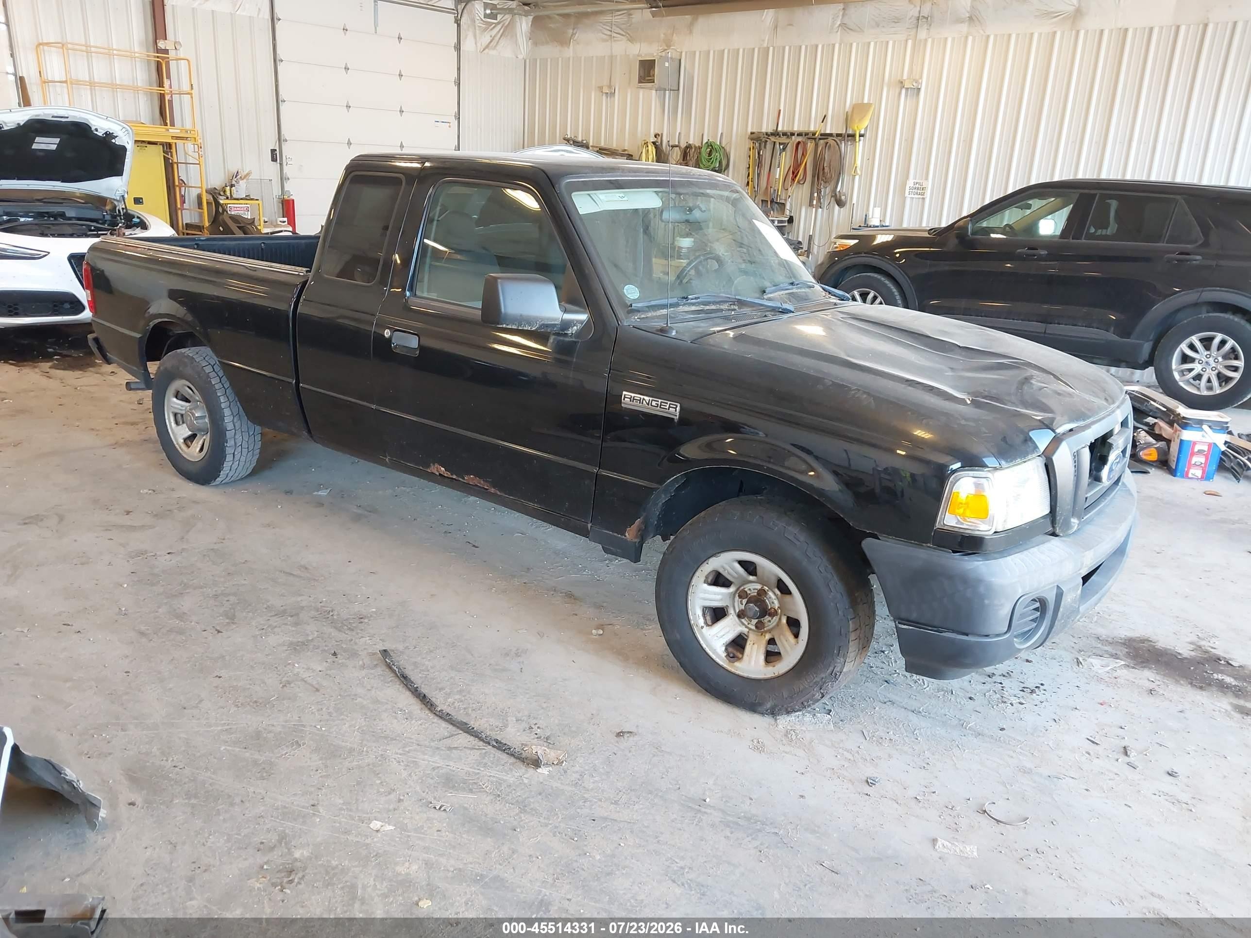 2009 Ford Ranger Xl/xlt Black vin: 1FTYR14D19PA16840