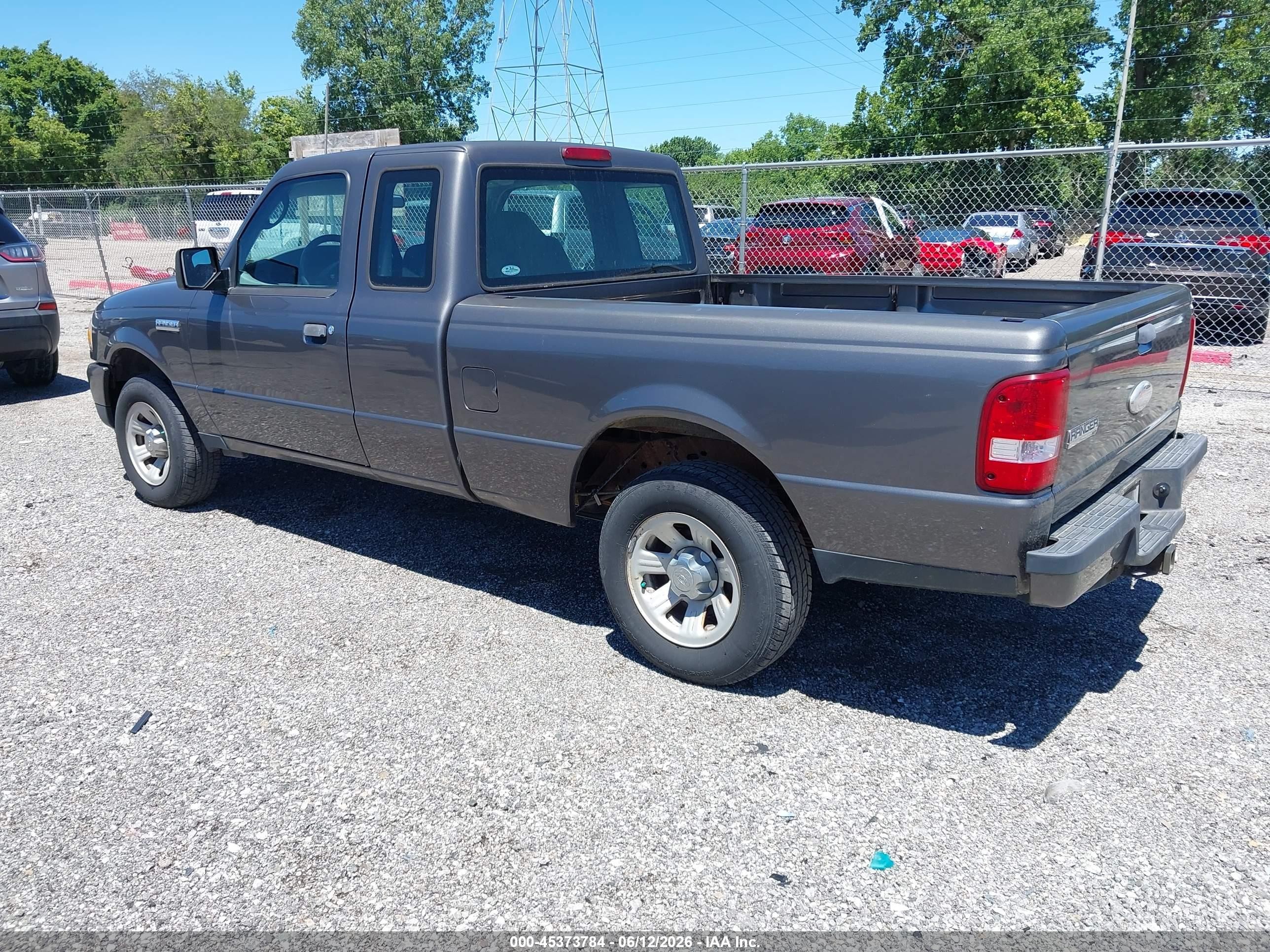 2009 Ford Ranger Xl/xlt Gray vin: 1FTYR14D19PA68422