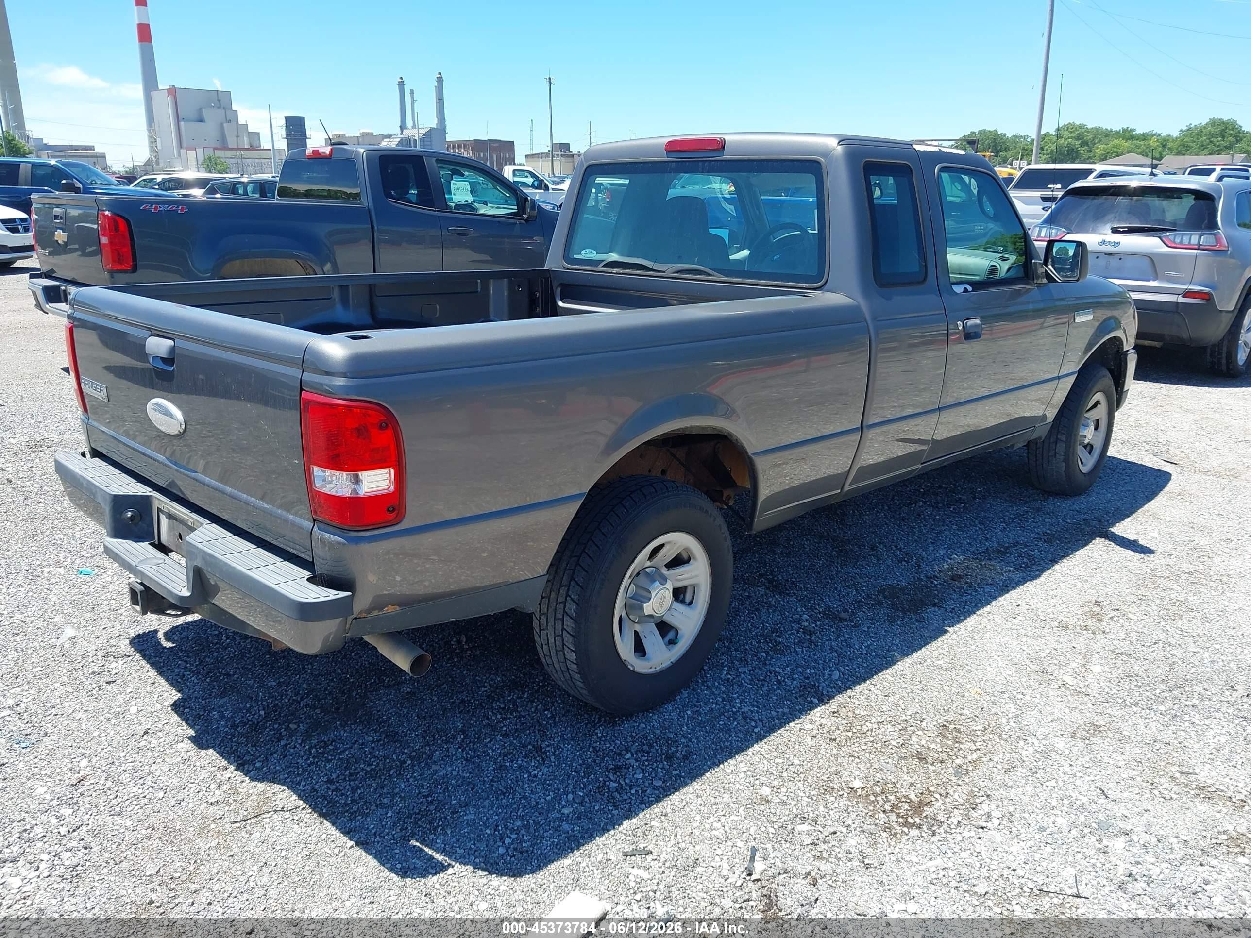 2009 Ford Ranger Xl/xlt Gray vin: 1FTYR14D19PA68422