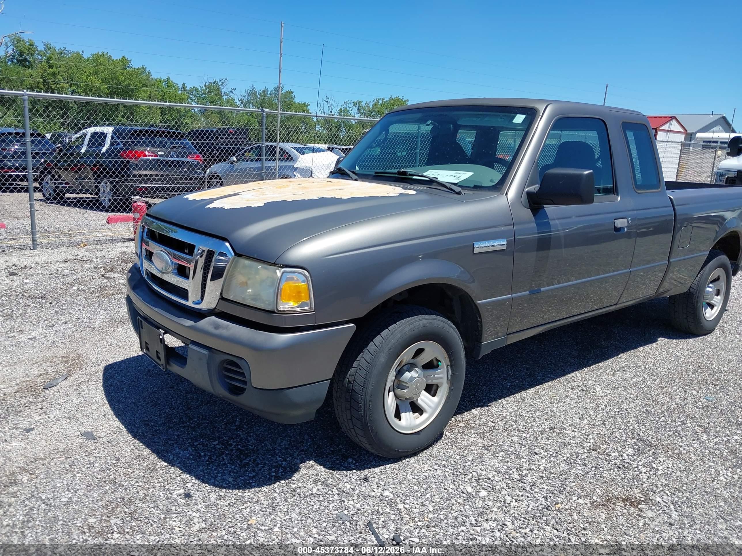 2009 Ford Ranger Xl/xlt Gray vin: 1FTYR14D19PA68422