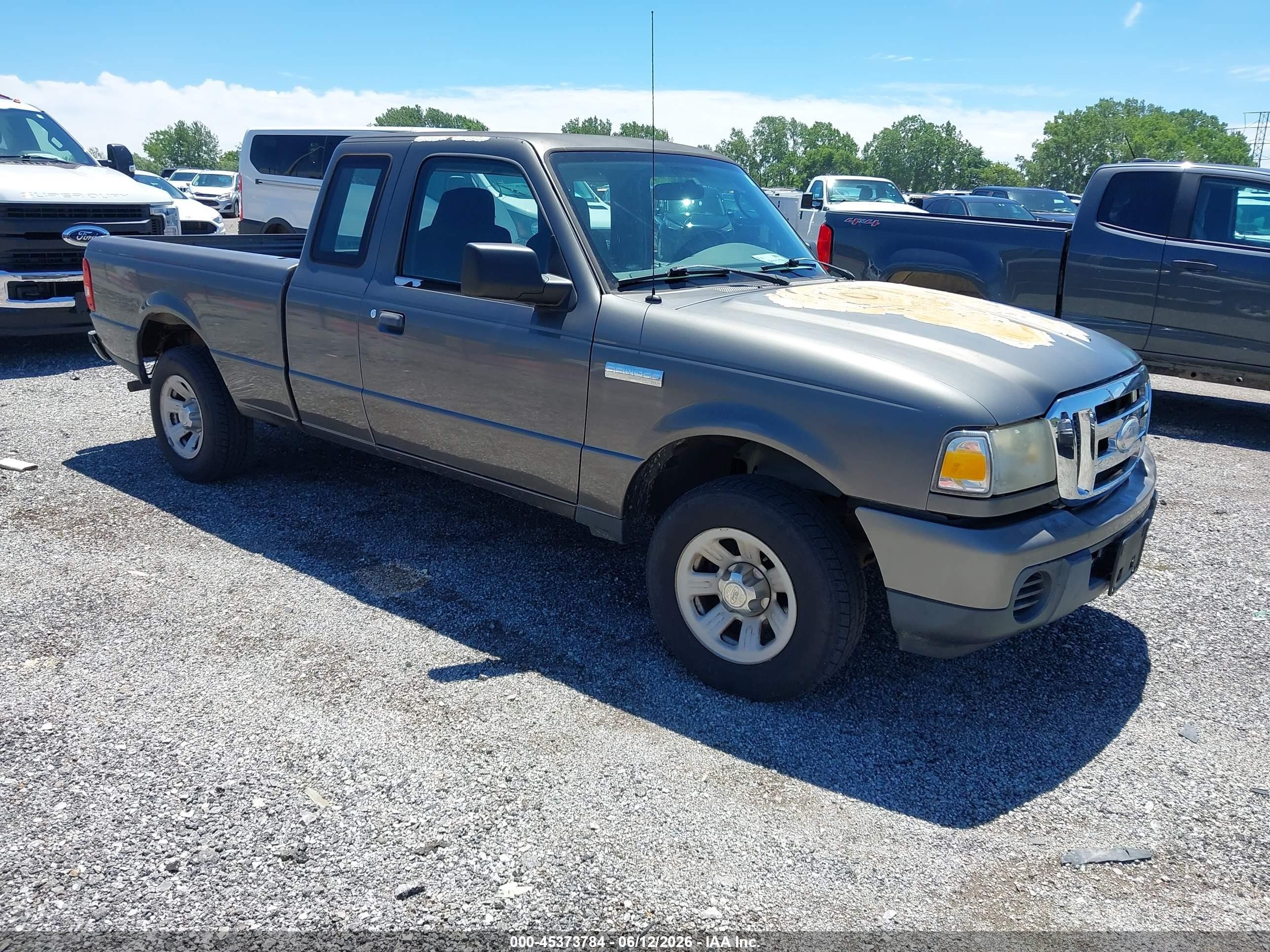 2009 Ford Ranger Xl/xlt Gray vin: 1FTYR14D19PA68422