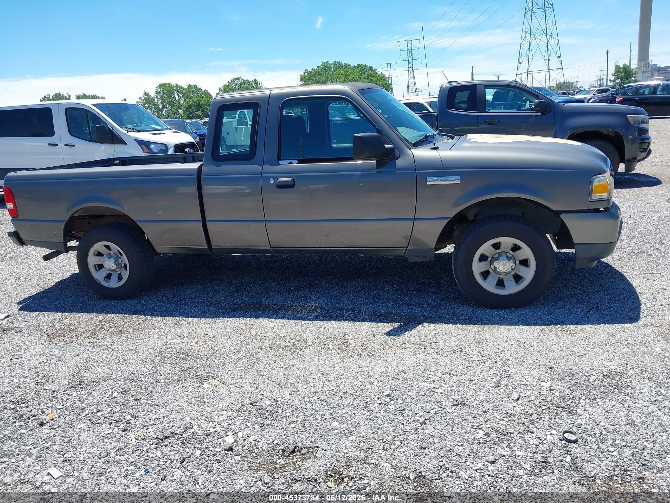 2009 Ford Ranger Xl/xlt Gray vin: 1FTYR14D19PA68422