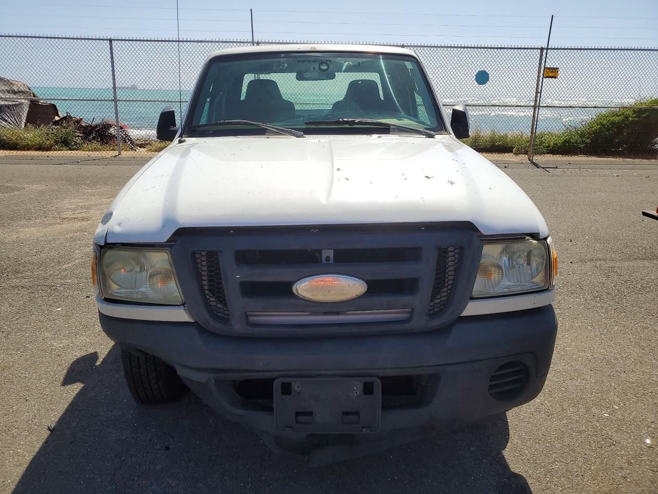 2008 Ford Ranger Super Cab White vin: 1FTYR14D28PA06798