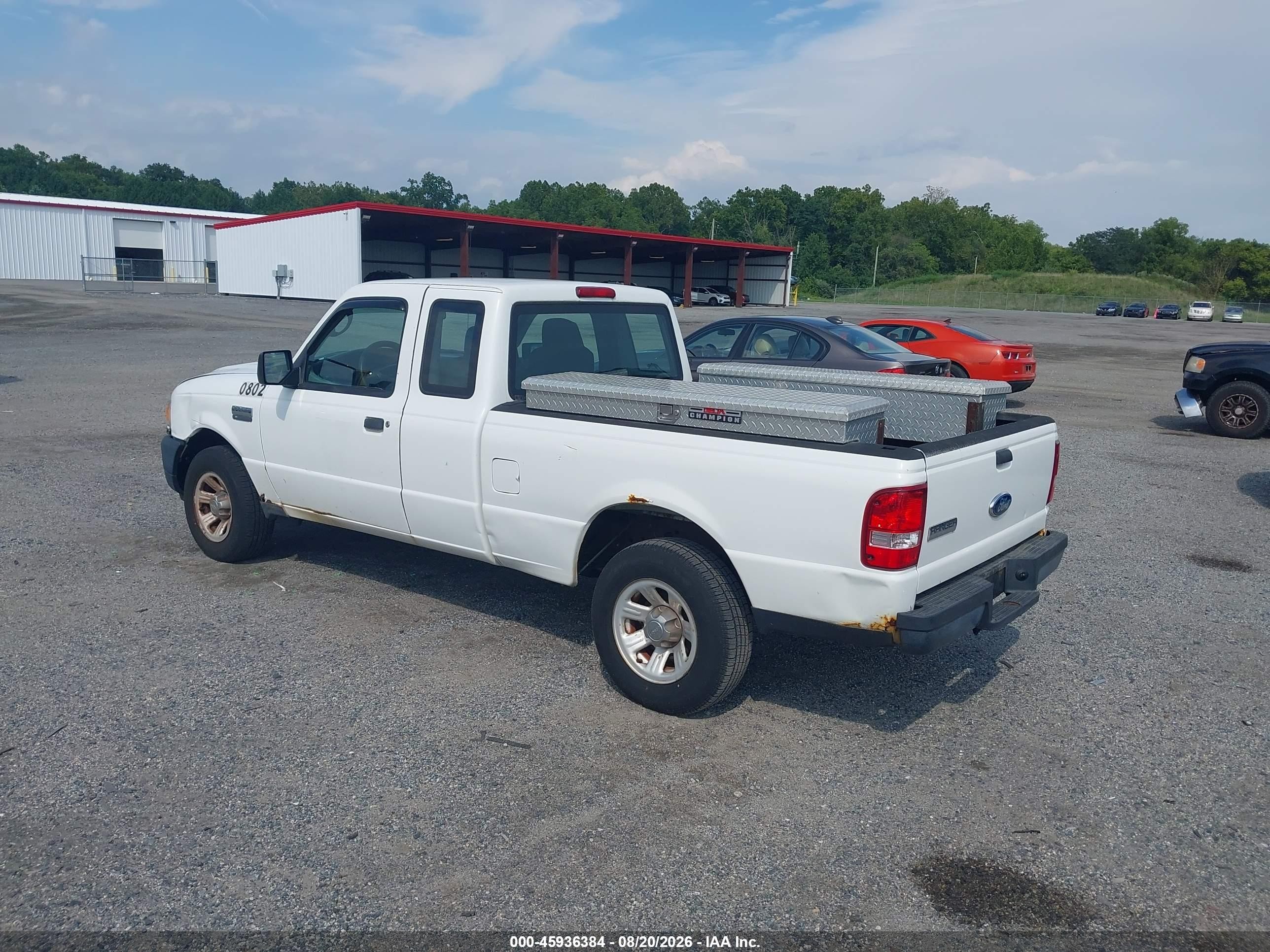 2008 Ford Ranger Xl/xlt White vin: 1FTYR14D38PA53113