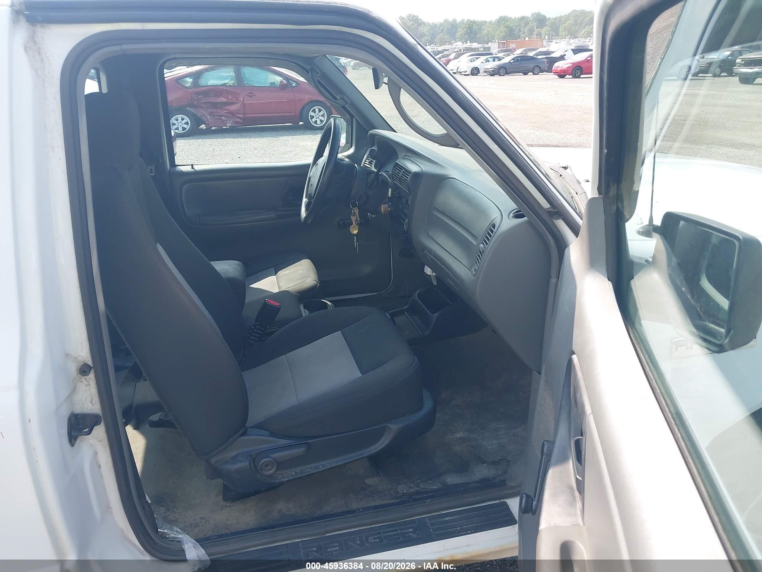 2008 Ford Ranger Xl/xlt White vin: 1FTYR14D38PA53113