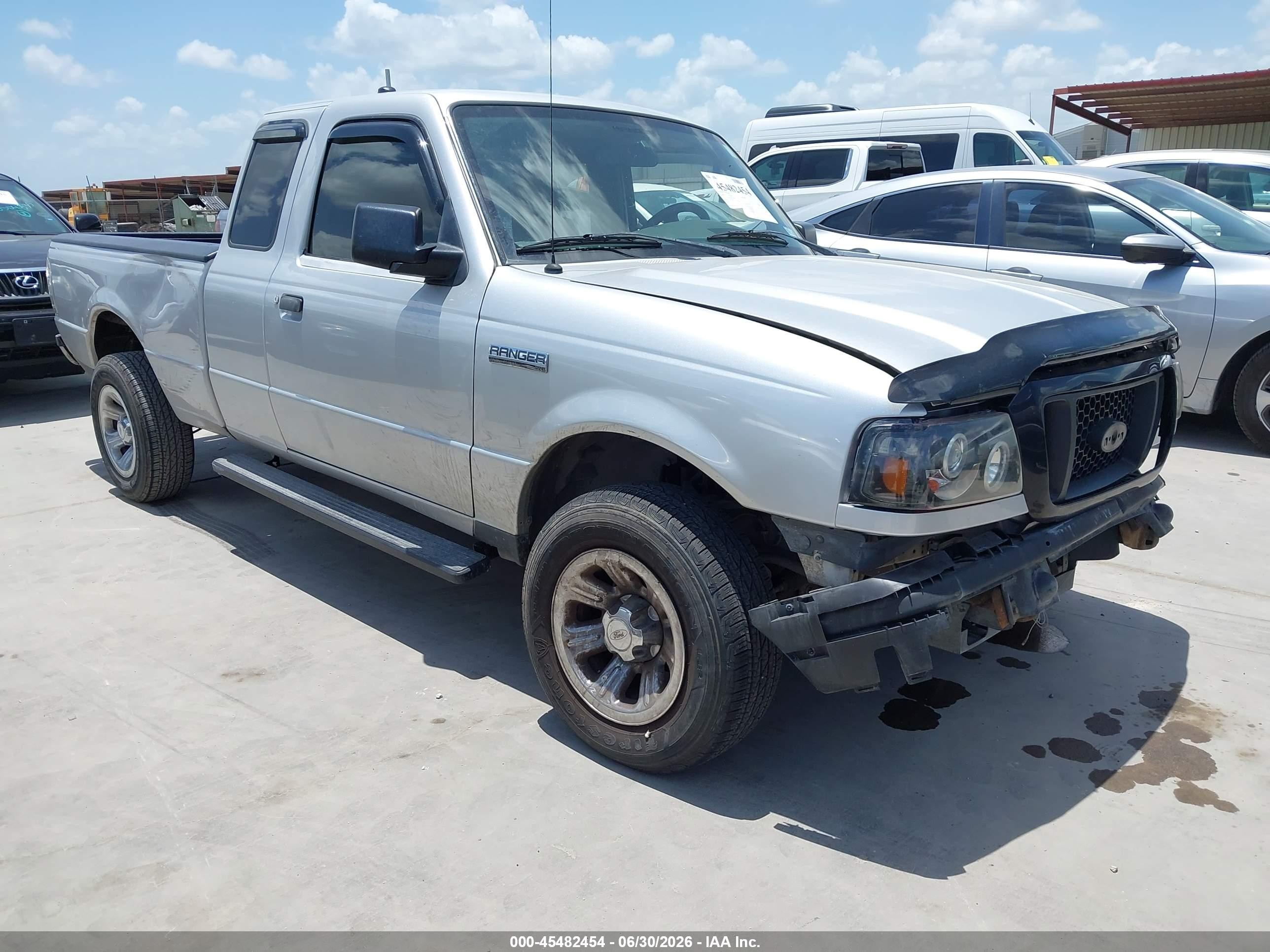 2008 Ford Ranger Xl/xlt Silver vin: 1FTYR14D38PA59882