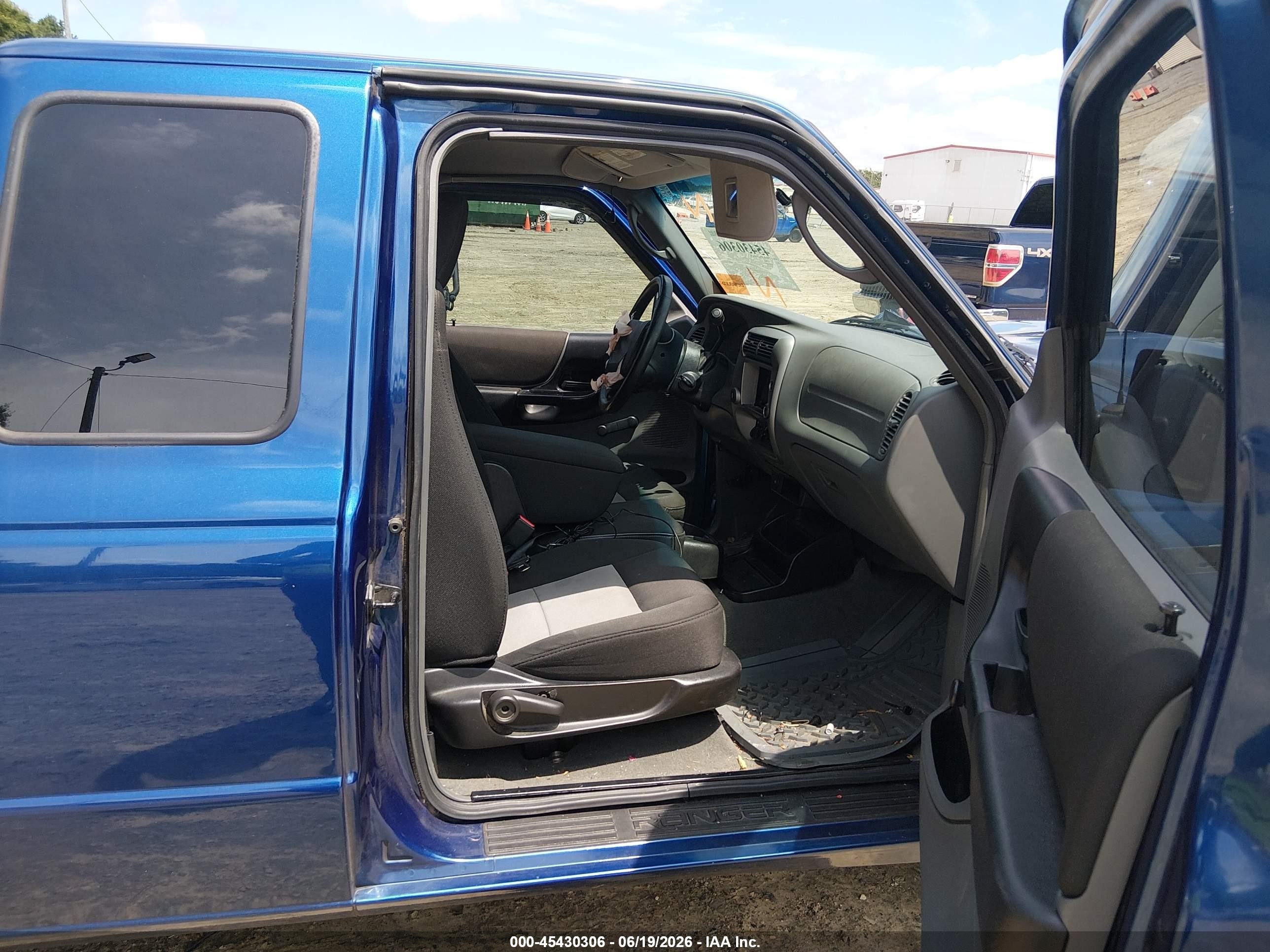 2008 Ford Ranger Xl/xlt Blue vin: 1FTYR14D38PB04495