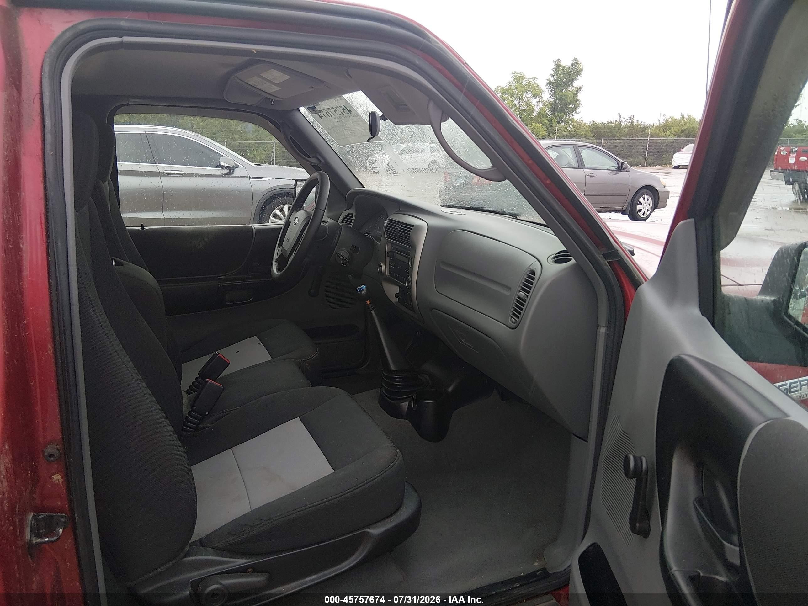 2008 Ford Ranger Xlt Red vin: 1FTYR14D38PB10135