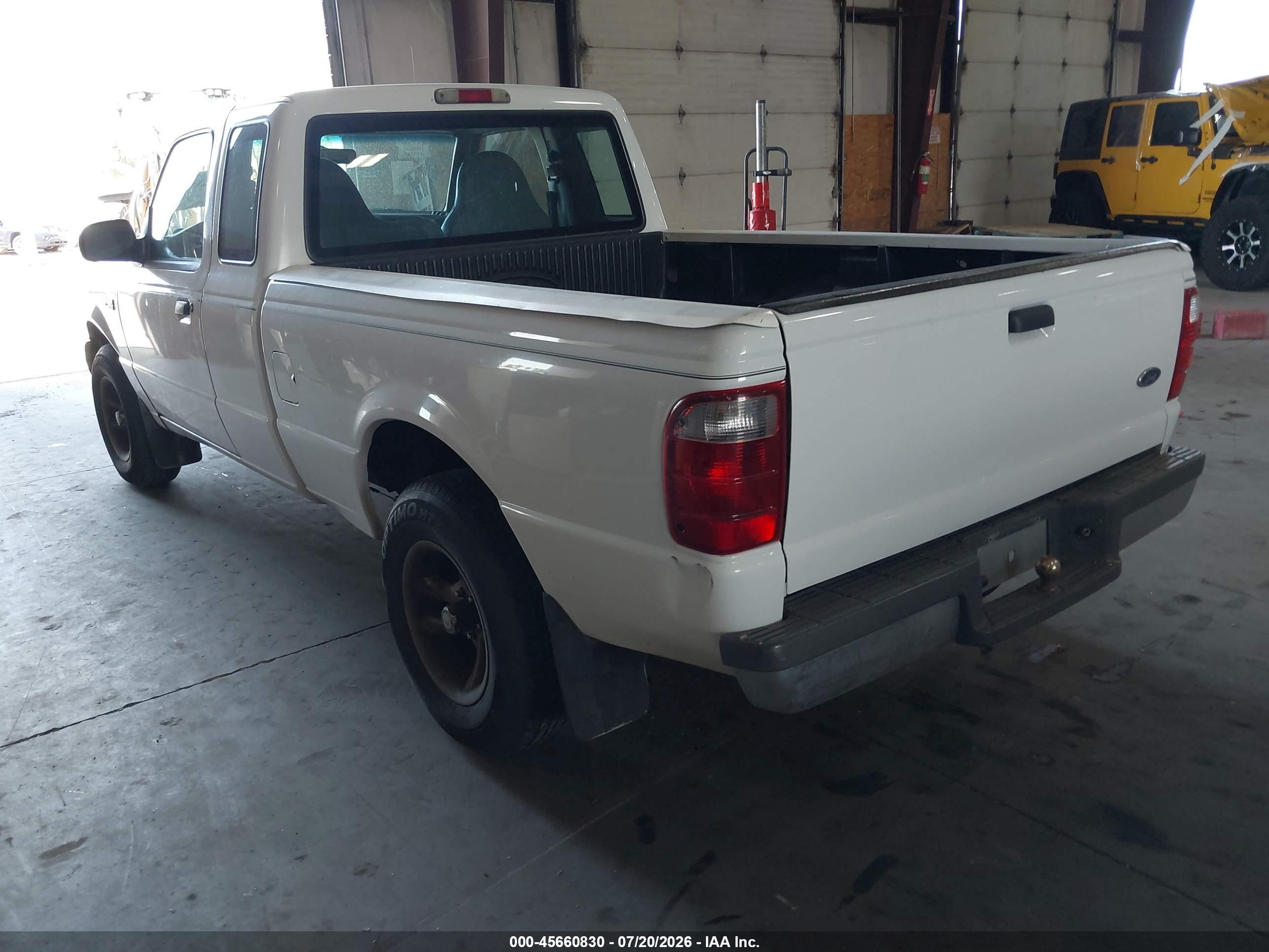2002 Ford Ranger Xl/xlt White vin: 1FTYR14D42PA87407