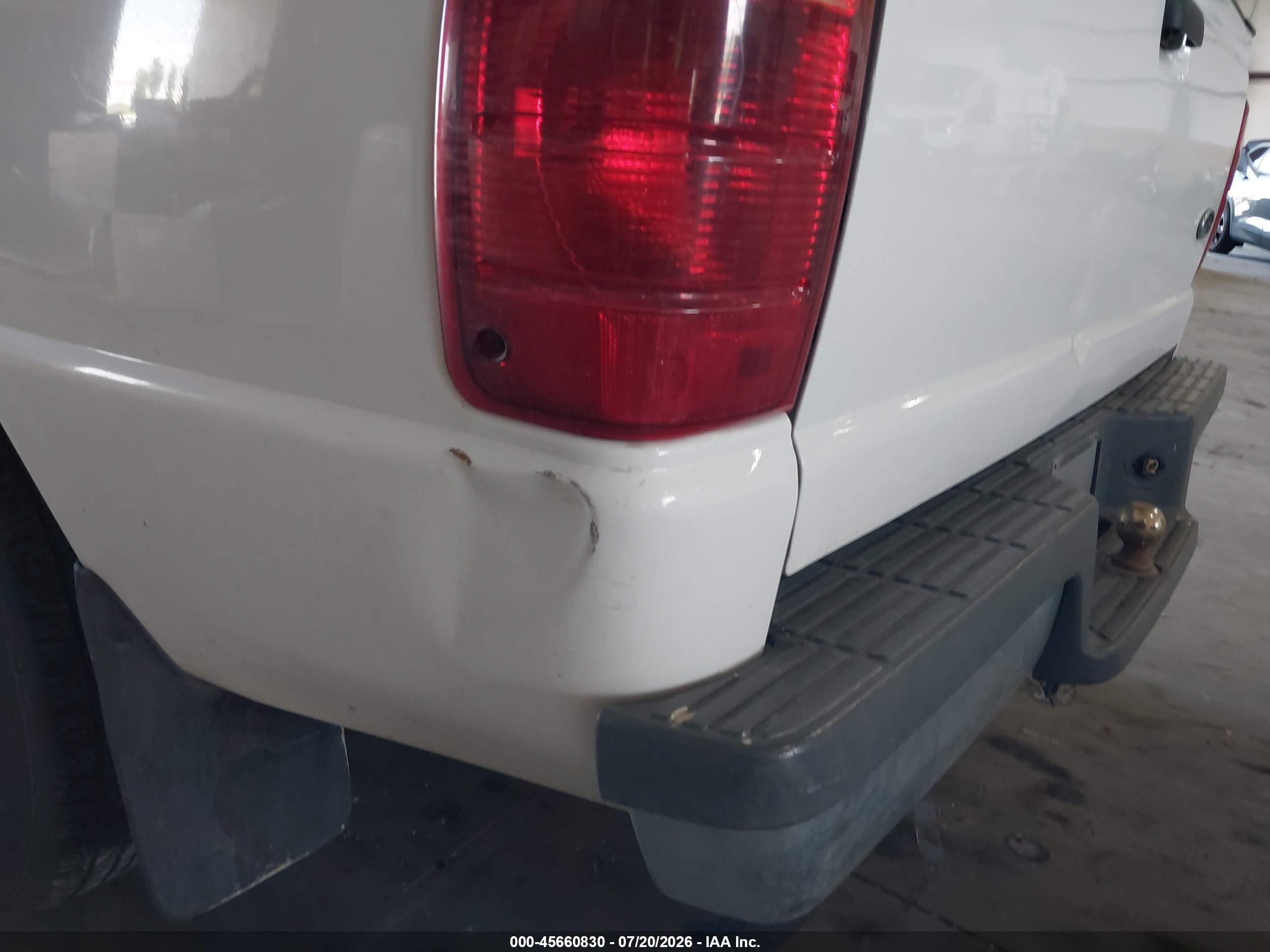 2002 Ford Ranger Xl/xlt White vin: 1FTYR14D42PA87407