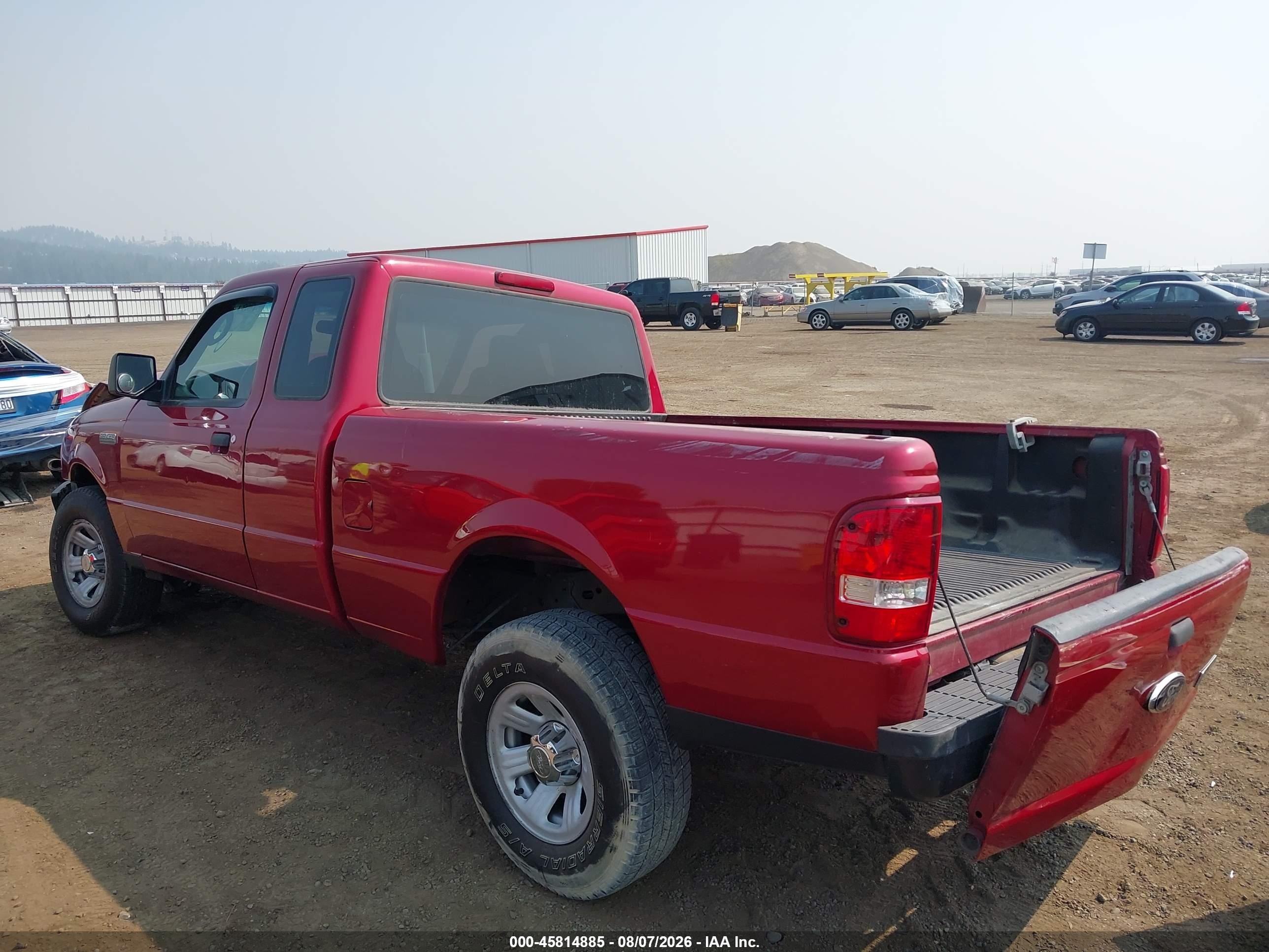 2007 Ford Ranger Stx/xl/xlt Red vin: 1FTYR14D47PA43057