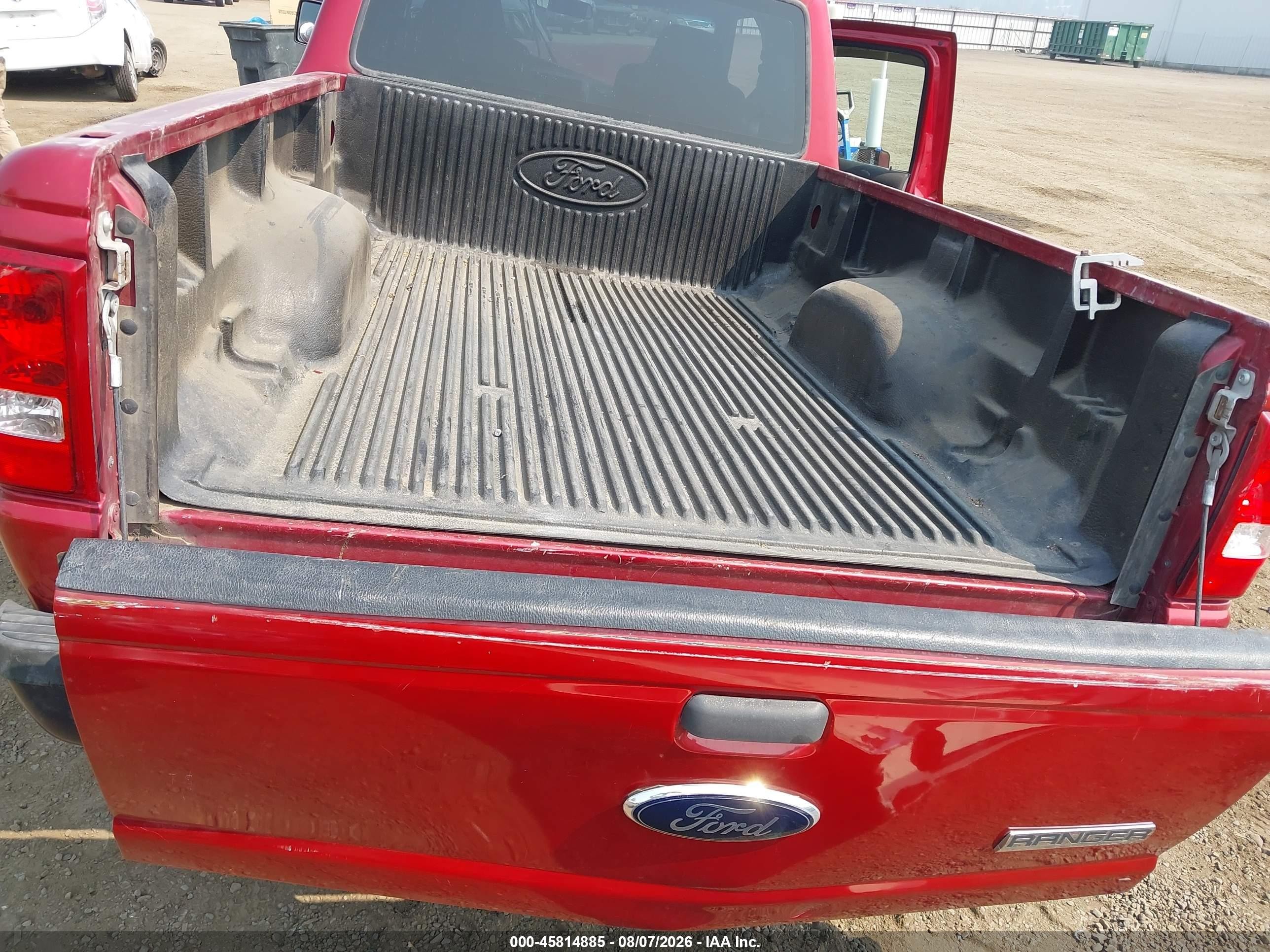 2007 Ford Ranger Stx/xl/xlt Red vin: 1FTYR14D47PA43057