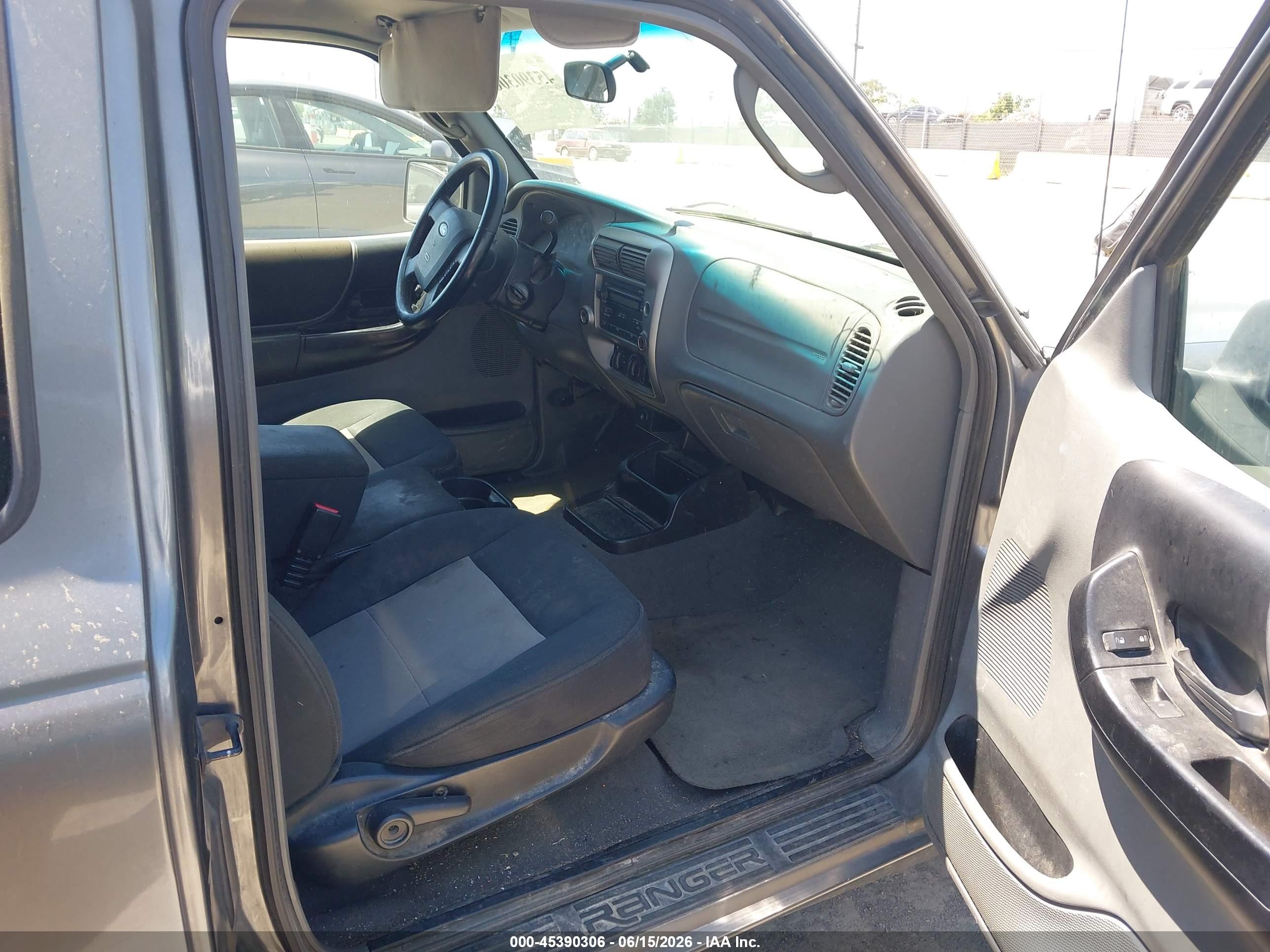 2008 Ford Ranger Xl/xlt Gray vin: 1FTYR14D58PA41593