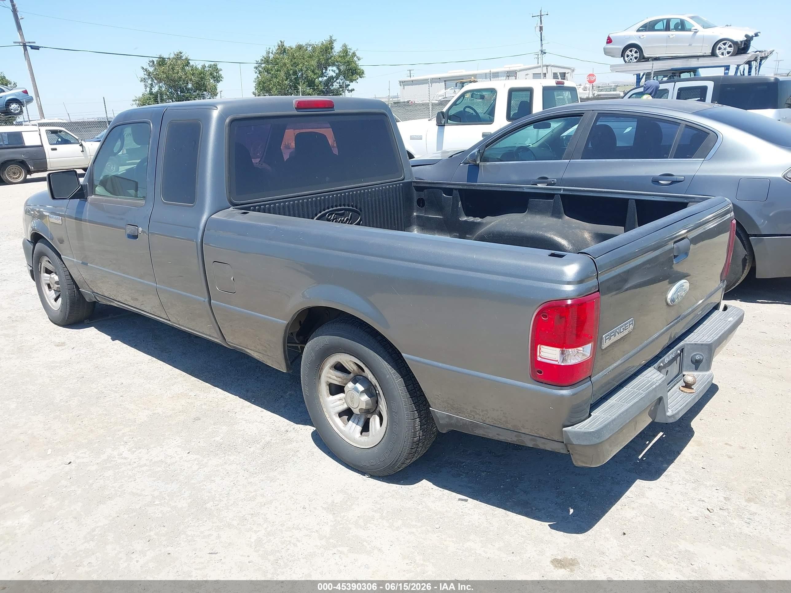 2008 Ford Ranger Xl/xlt Gray vin: 1FTYR14D58PA41593