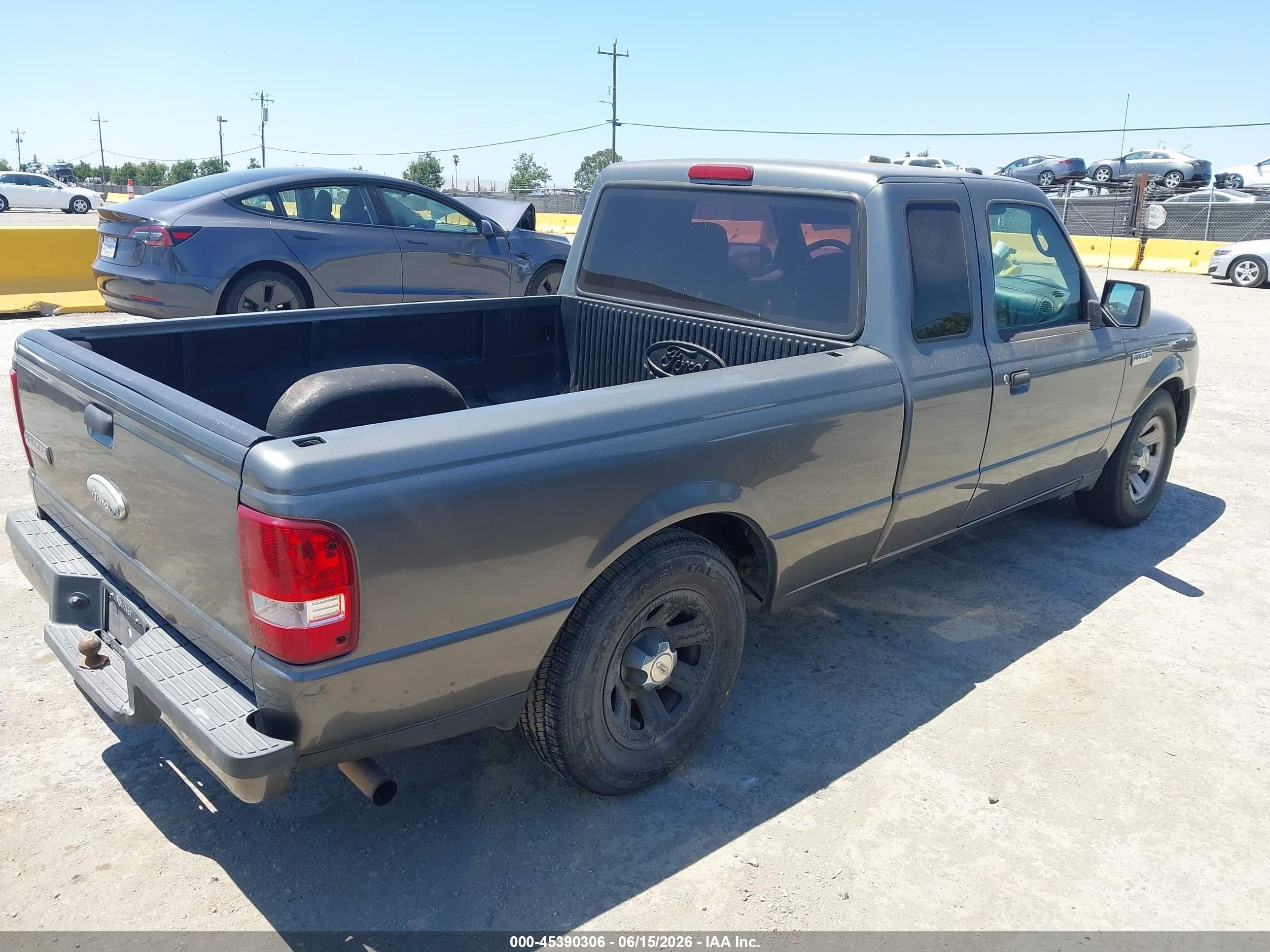 2008 Ford Ranger Xl/xlt Gray vin: 1FTYR14D58PA41593