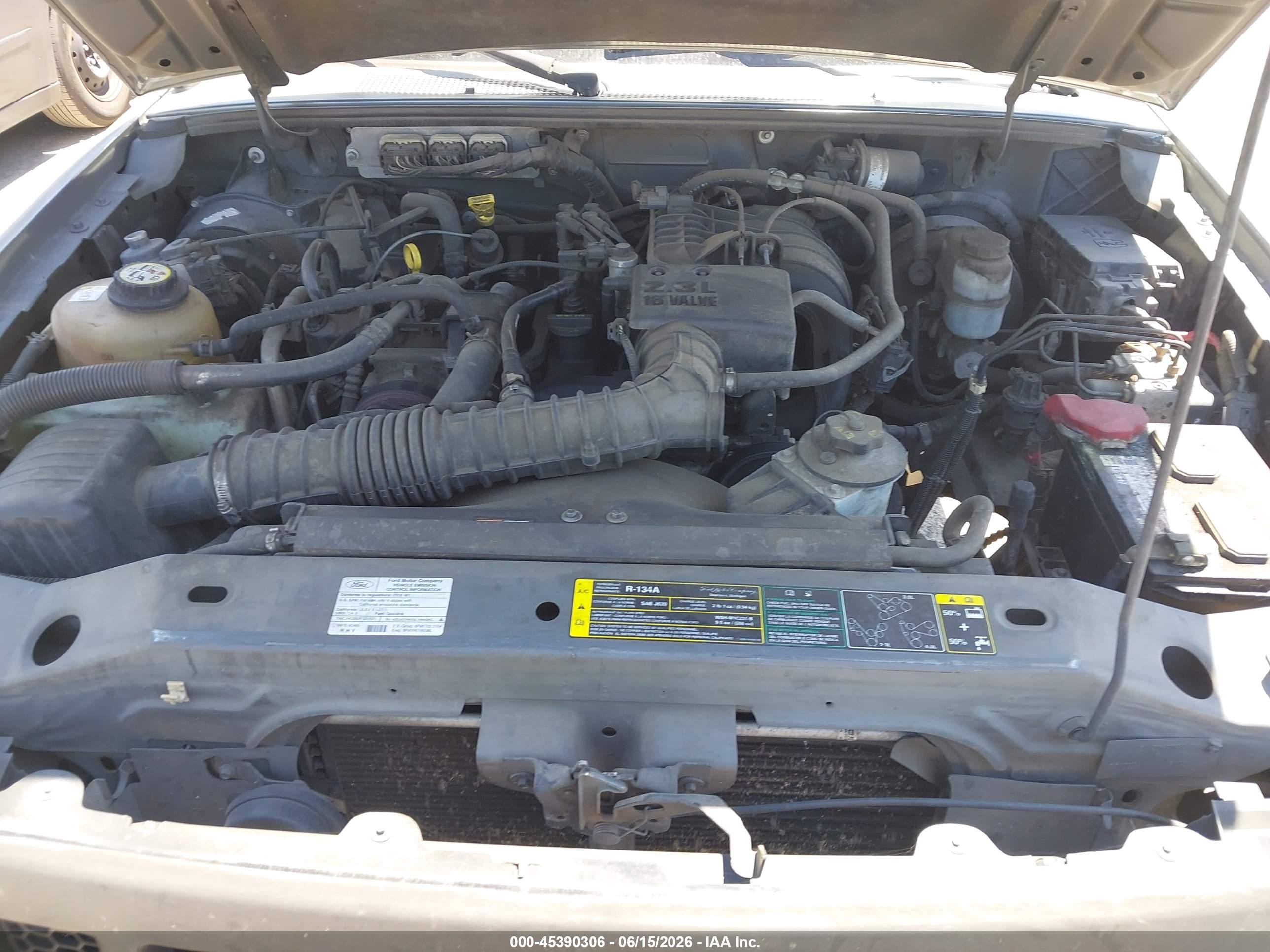 2008 Ford Ranger Xl/xlt Gray vin: 1FTYR14D58PA41593