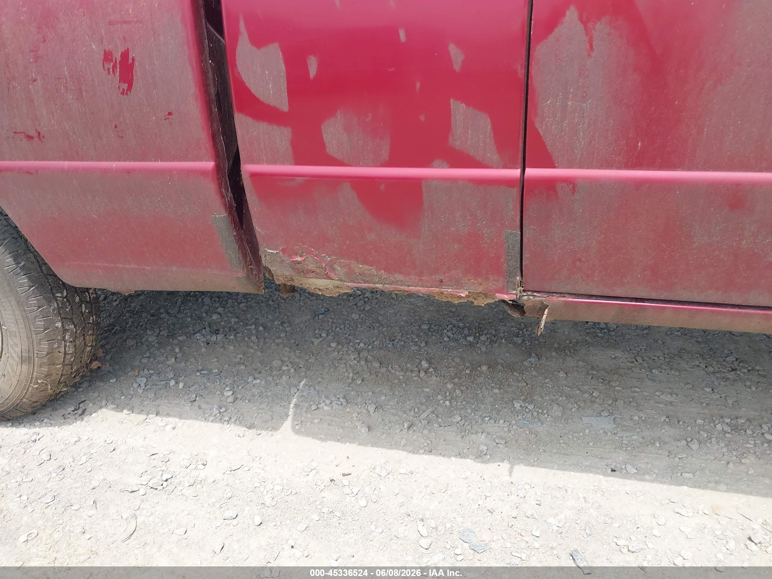 2001 Ford Ranger Xl/xlt Red vin: 1FTYR14D61PB09230