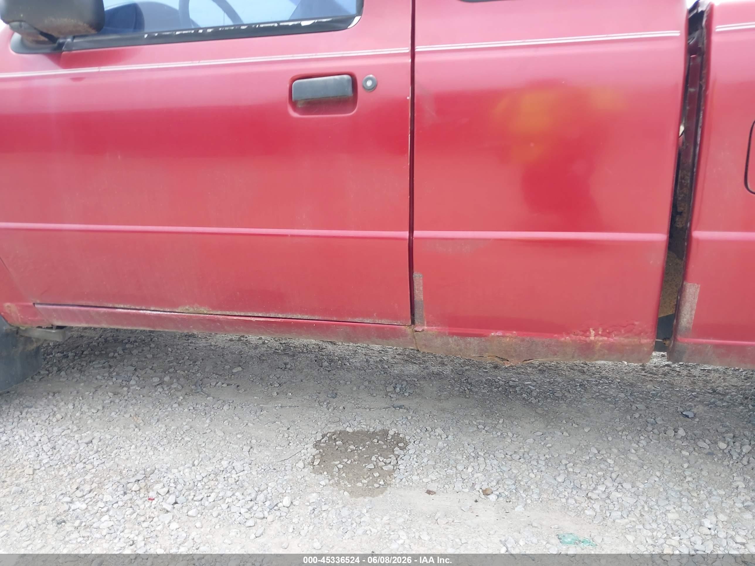2001 Ford Ranger Xl/xlt Red vin: 1FTYR14D61PB09230