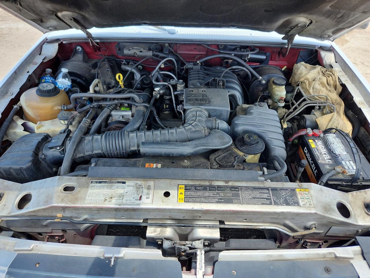 2002 Ford Ranger Super Cab Белый vin: 1FTYR14D62PA40959