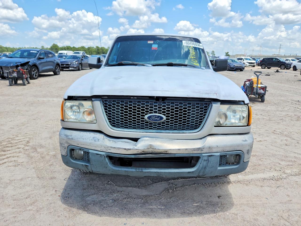 2002 Ford Ranger Super Cab Белый vin: 1FTYR14D62PA40959