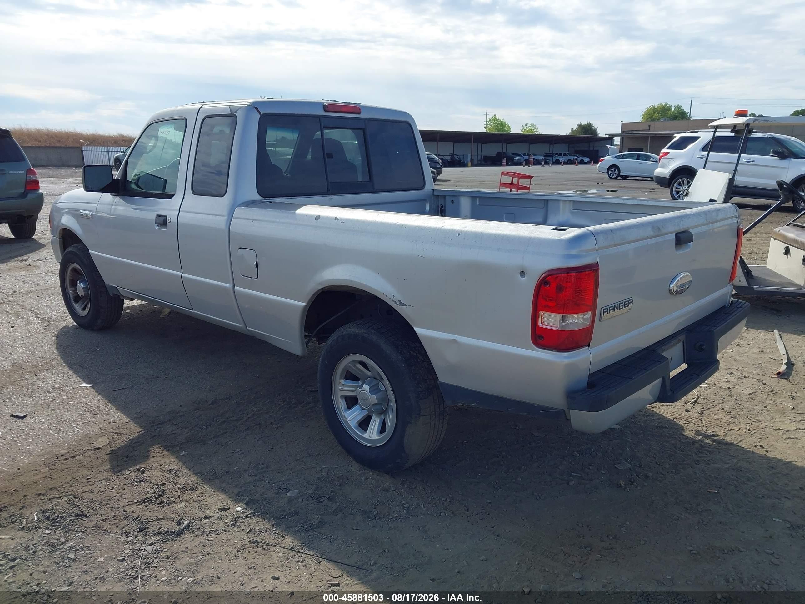 2008 Ford Ranger Xl/xlt Gray vin: 1FTYR14D68PB16463