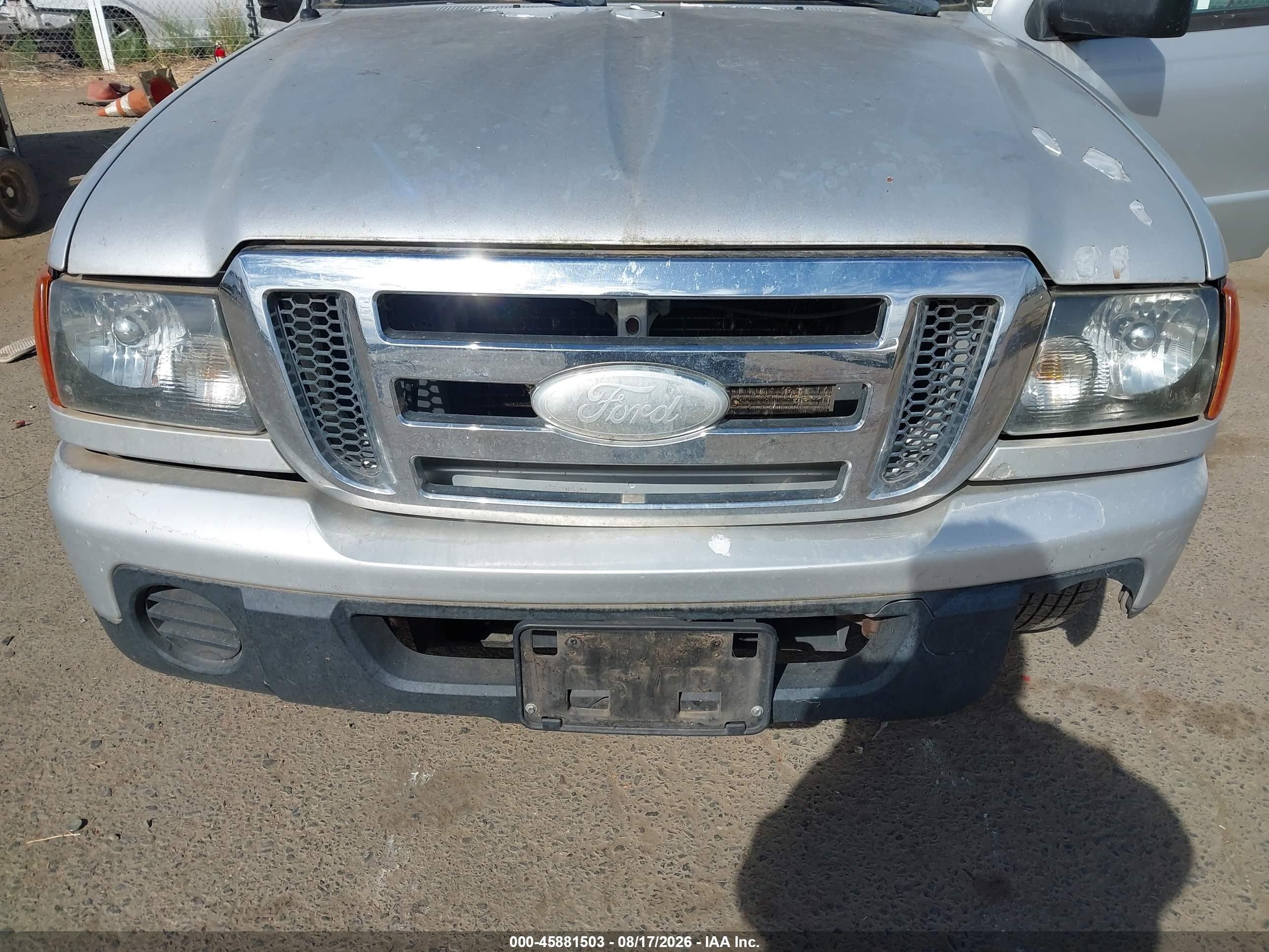 2008 Ford Ranger Xl/xlt Gray vin: 1FTYR14D68PB16463