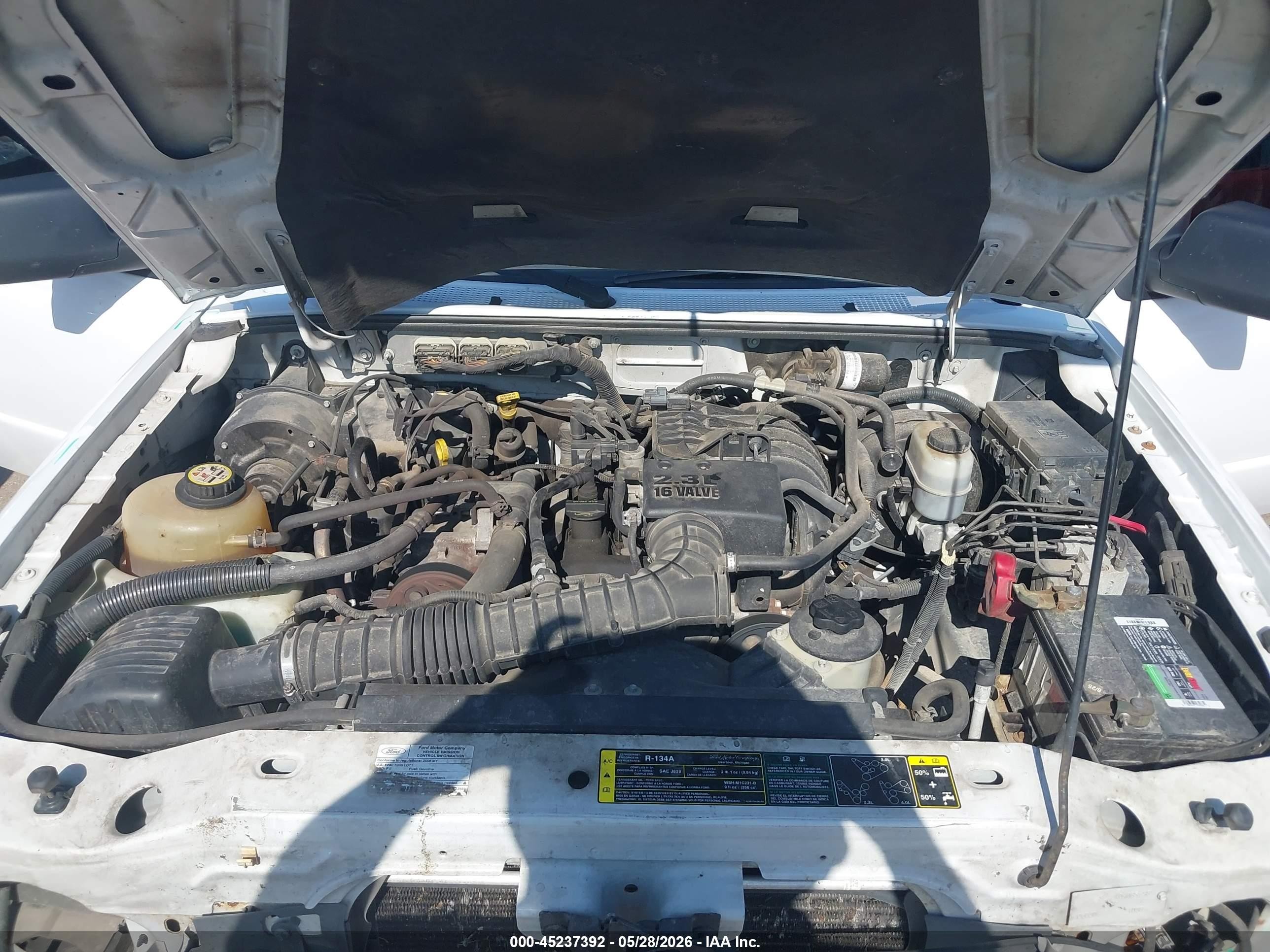 2008 Ford Ranger Xl/xlt Белый vin: 1FTYR14D78PA75034