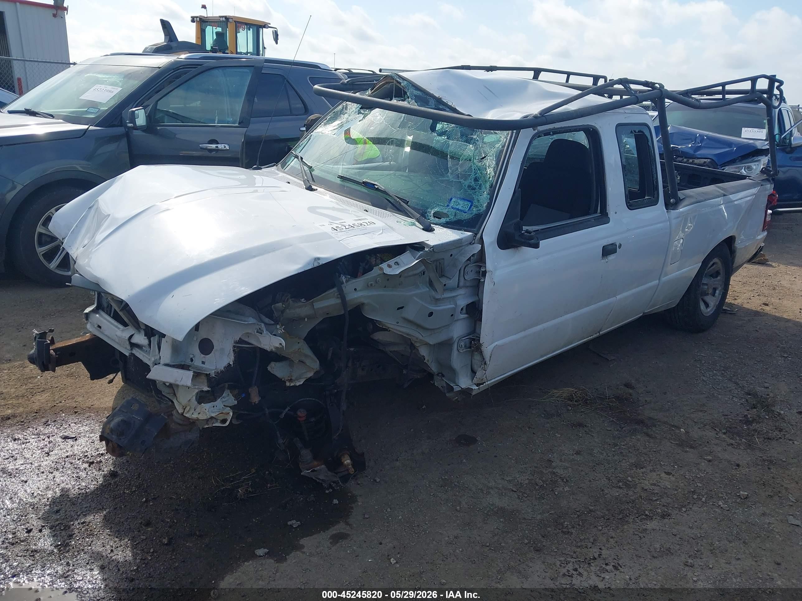 2009 Ford Ranger Xl/xlt White vin: 1FTYR14D79PA28622