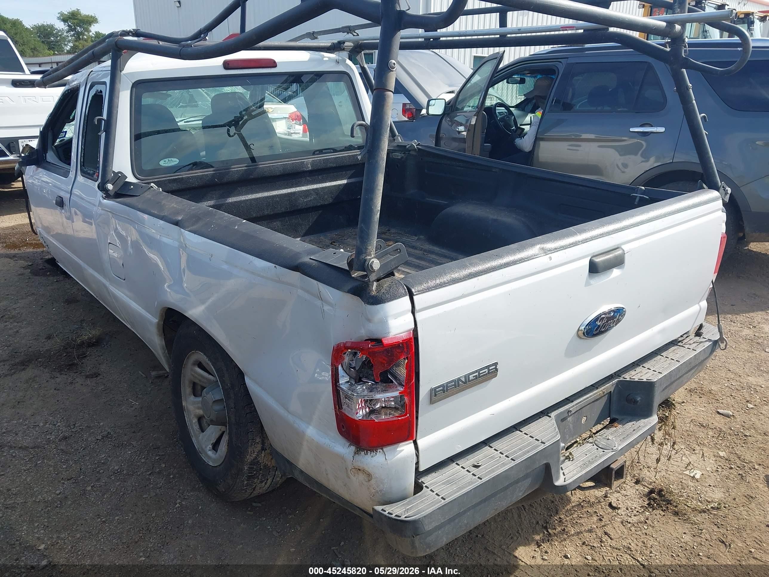 2009 Ford Ranger Xl/xlt White vin: 1FTYR14D79PA28622