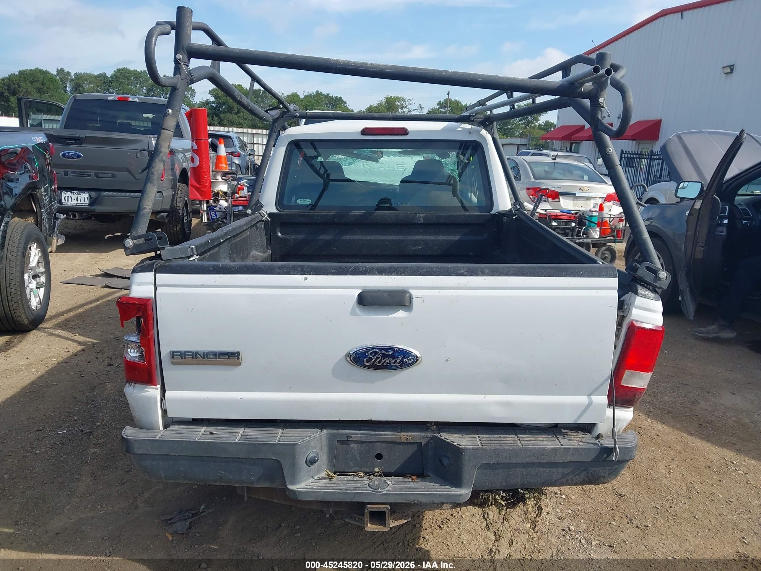 2009 Ford Ranger Xl/xlt White vin: 1FTYR14D79PA28622